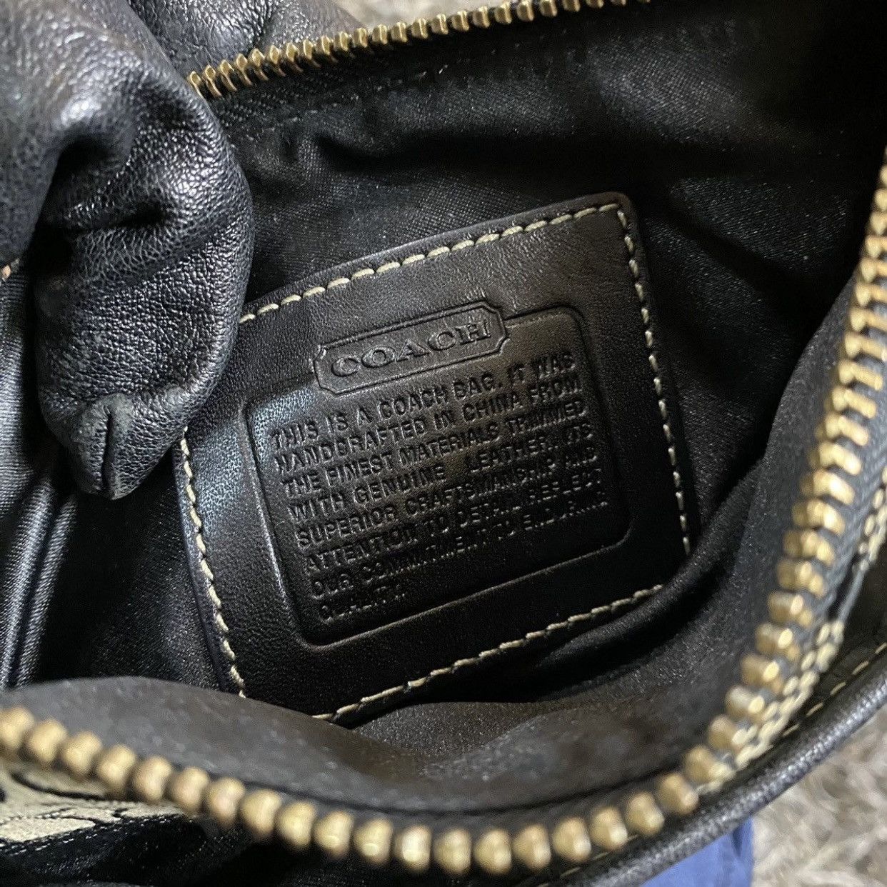 Coach Authentic Coach Monogram Small Crossover Bag Pocket Book Size ONE SIZE - 15 Thumbnail