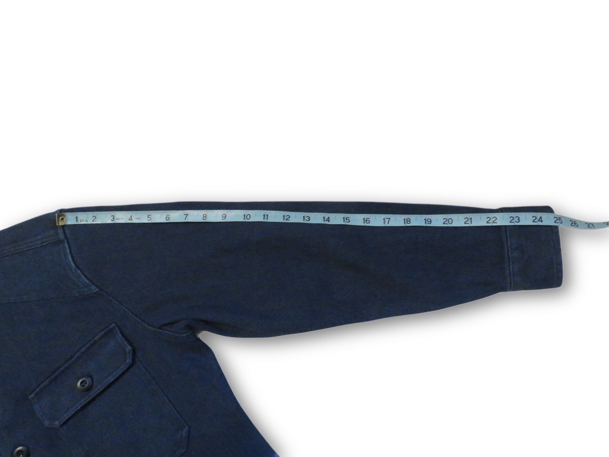 Stetson × Taylor Stitch Stetson x Taylor Stitch Indigo Western Work Shirt (40) NWOT Size US M / EU 48-50 / 2 - 7 Thumbnail