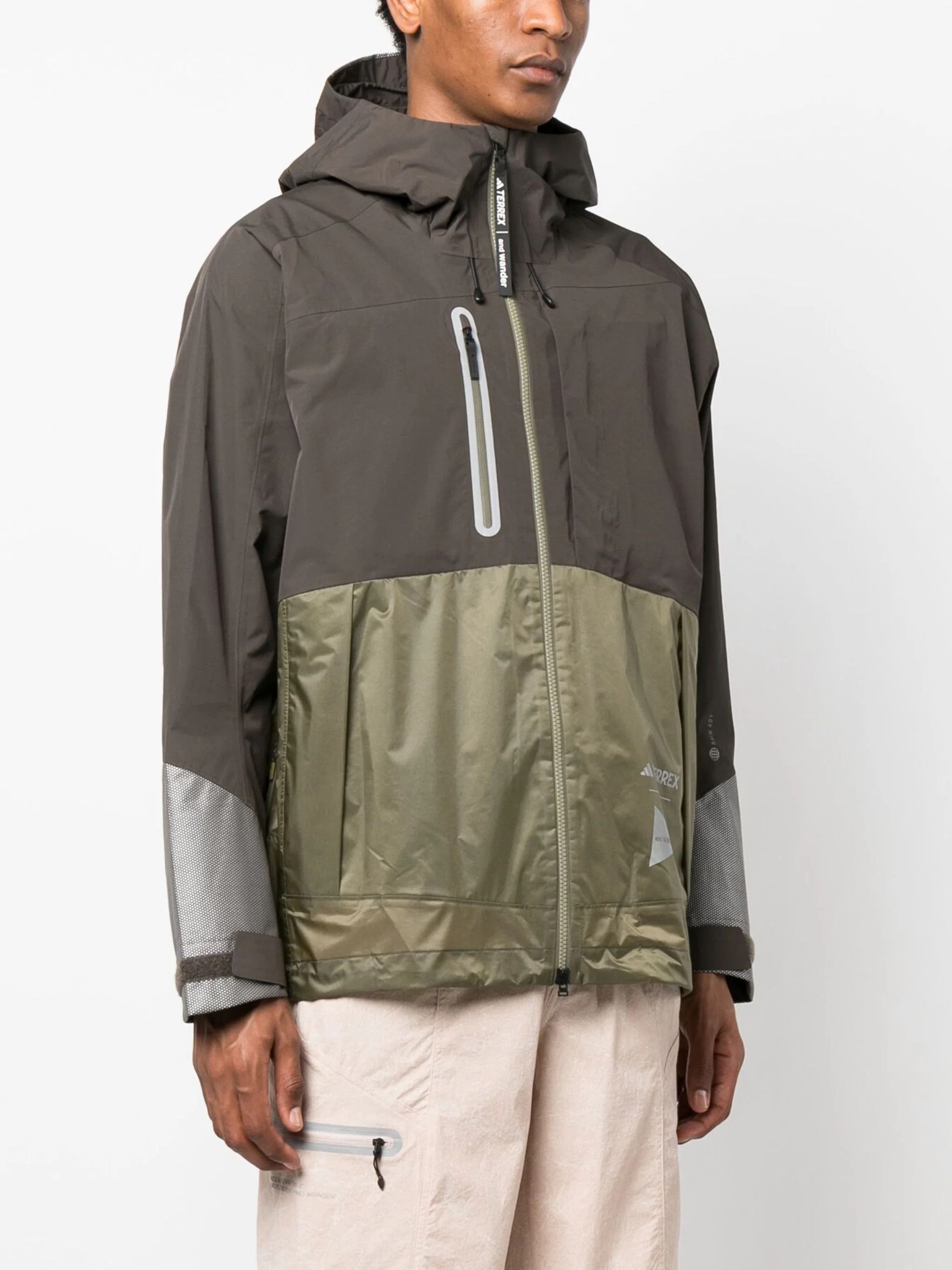 Adidas × And Wander Adidas x and wander Terrex Xploric Rain.RDY Hooded Jacket Size US L / EU 52-54 / 3 - 1 Thumbnail