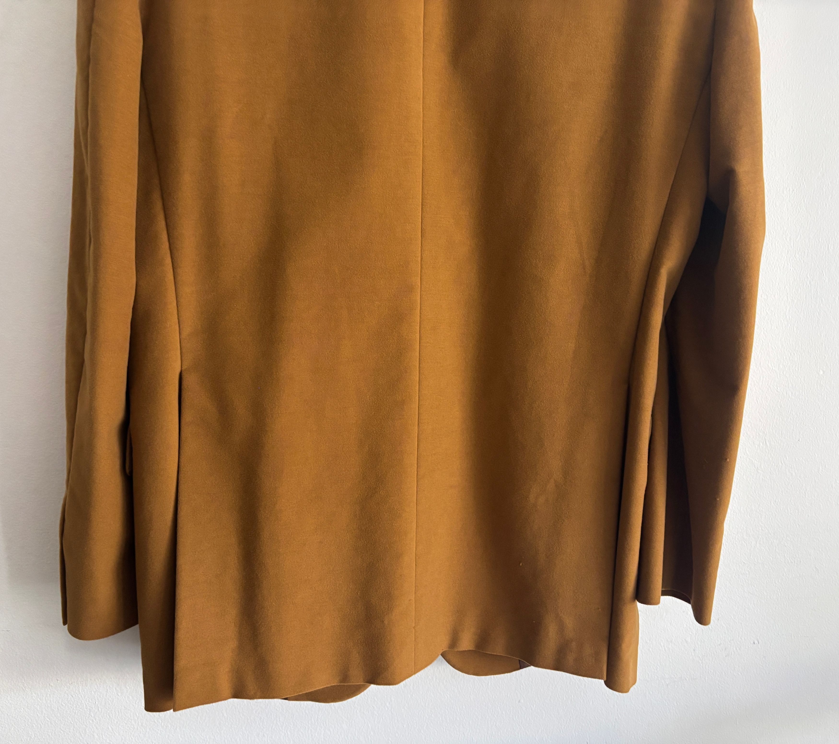 Hickey Freeman $1100 Tan/ Brown Cotton Velvet Sport Coat - 40 Size 40R - 15 Thumbnail