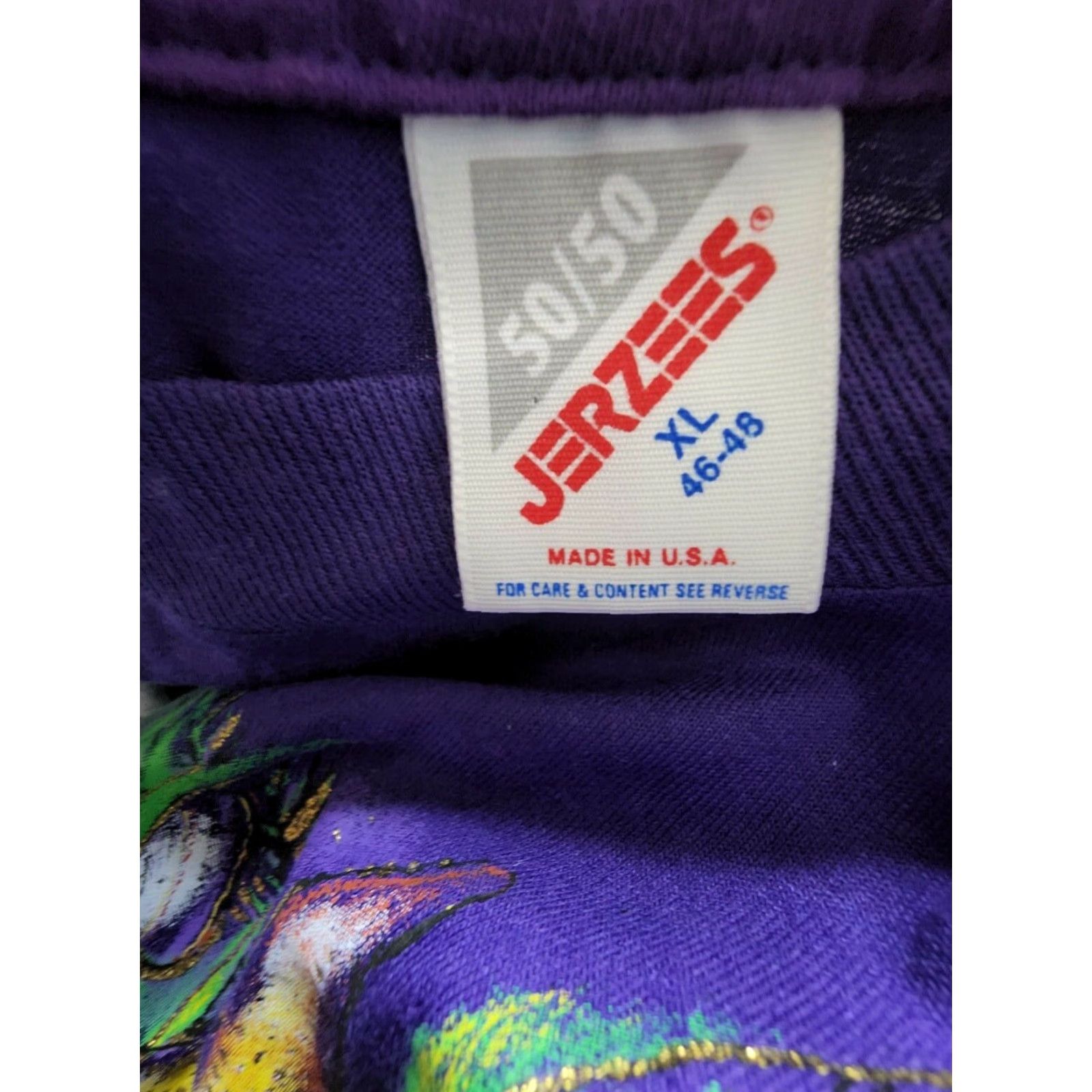 Jerzees Vintage Jerzees T-Shirt Mens XL Shells Fish Single Stitch Size US XL / EU 56 / 4 - 4 Thumbnail