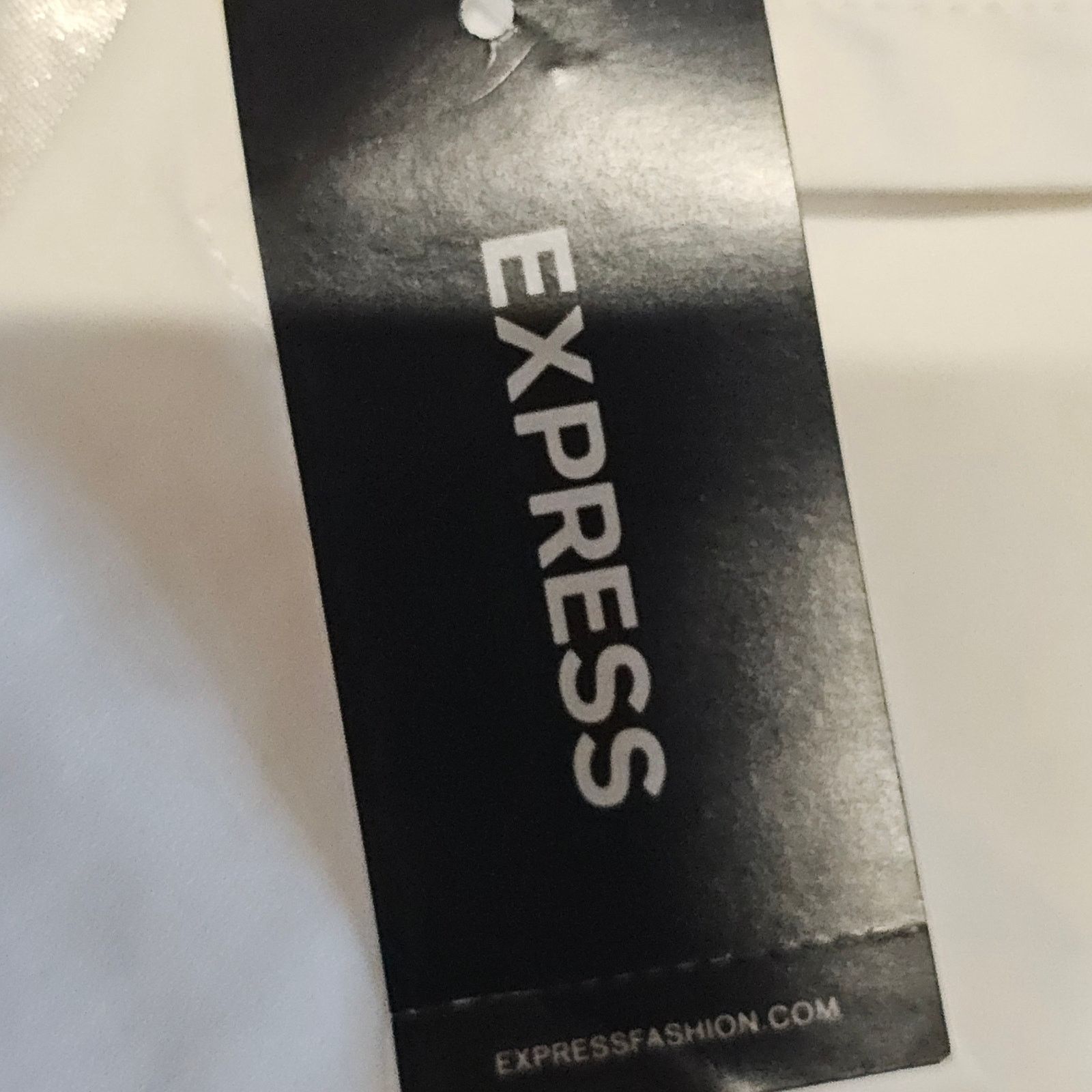 Express NEW Express Ivory White Midi Trench Coat jacket M 3608 Size M / US 6-8 / IT 42-44 - 4 Thumbnail