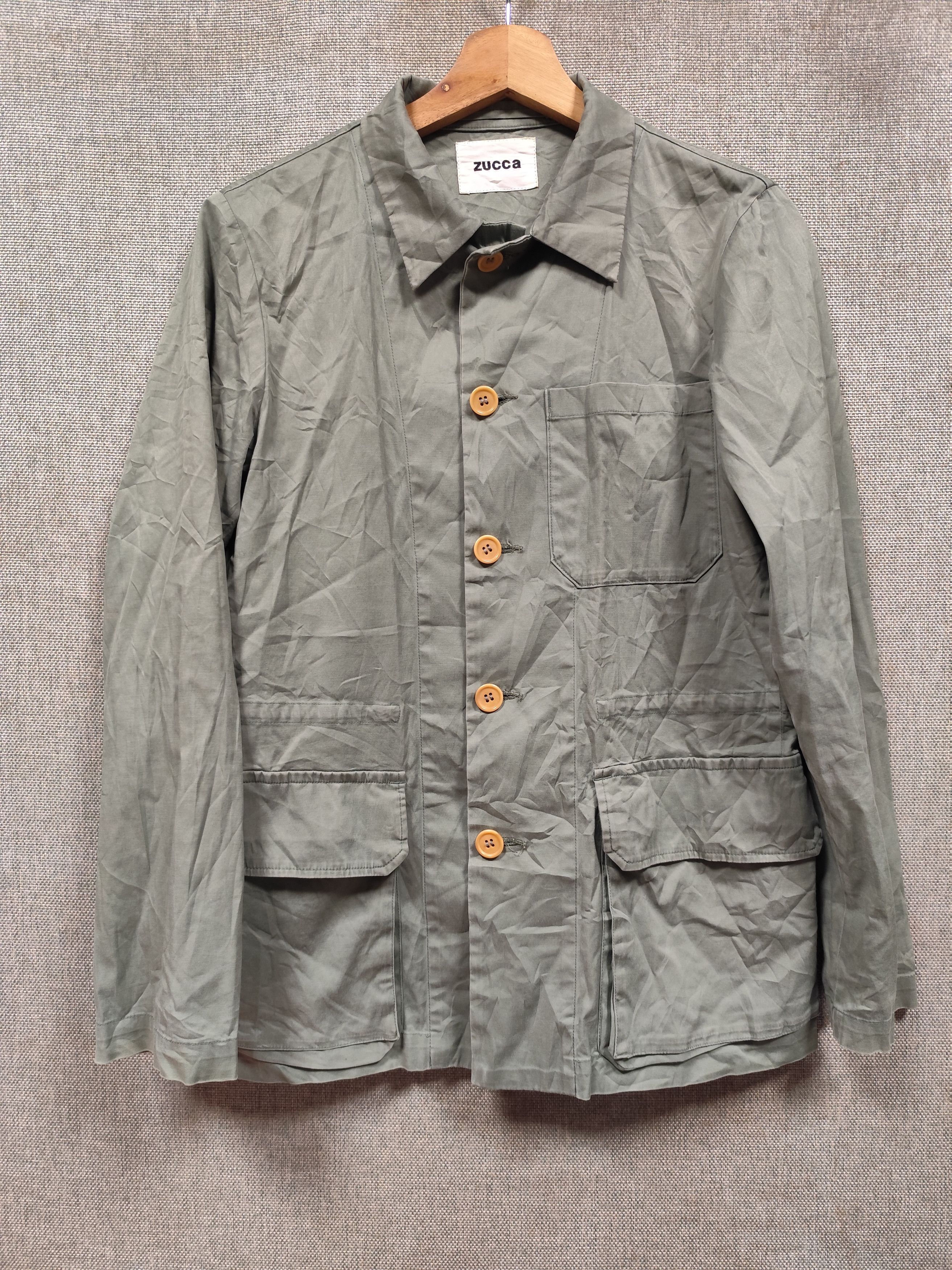 CABANE de ZUCCa × Zucca Zucca Military Vintage Shirts Jacket Size US S / EU 44-46 / 1 - 1 Thumbnail