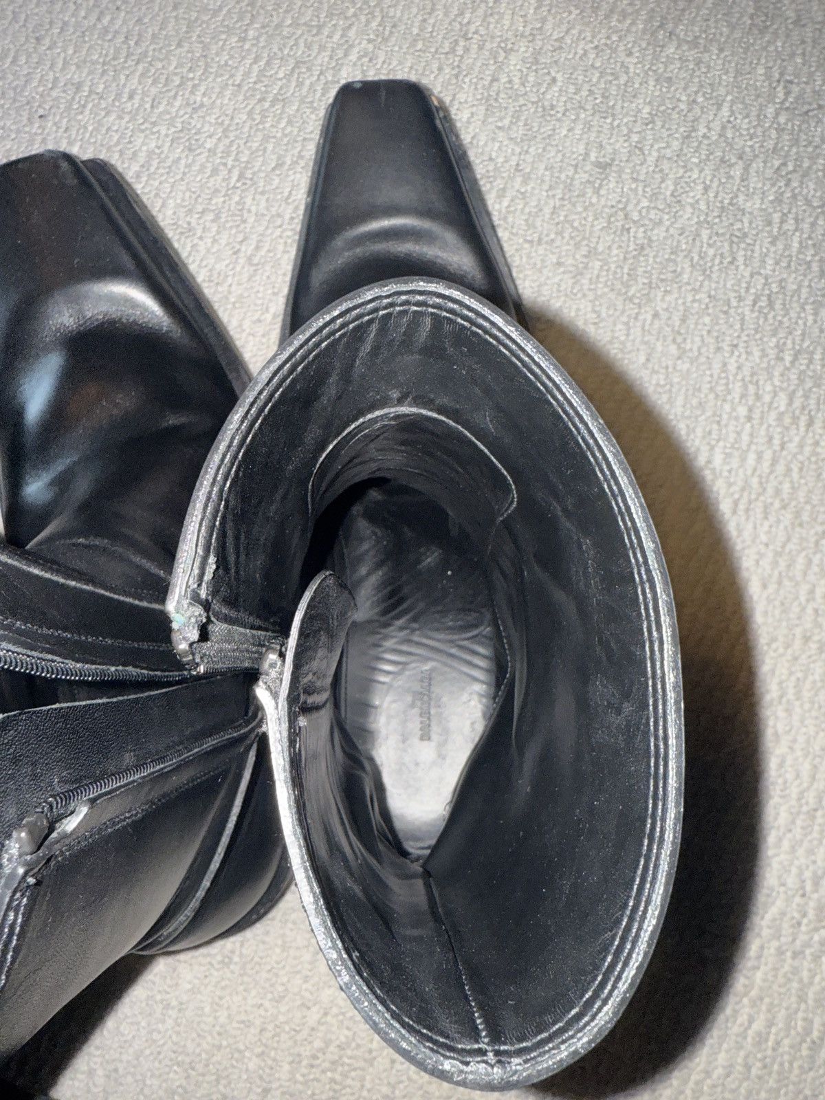 Balenciaga Balenciaga Santiago Heeled Ankle Boots Size US 12 / EU 45 - 4 Thumbnail