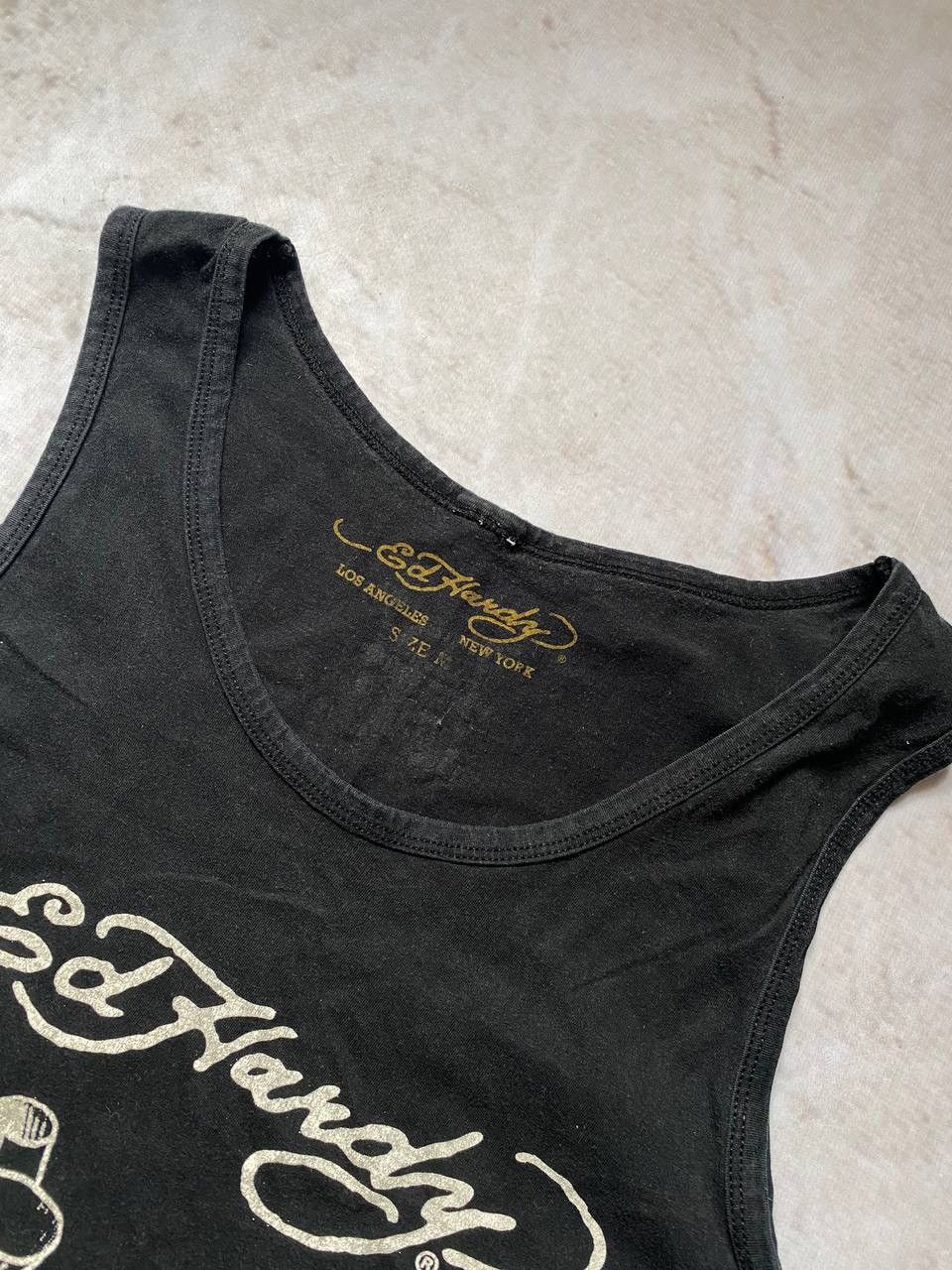 Ed Hardy × Vintage Vintage Ed Hardy Y2K Tank Tee Size US M / EU 48-50 / 2 - 4 Thumbnail