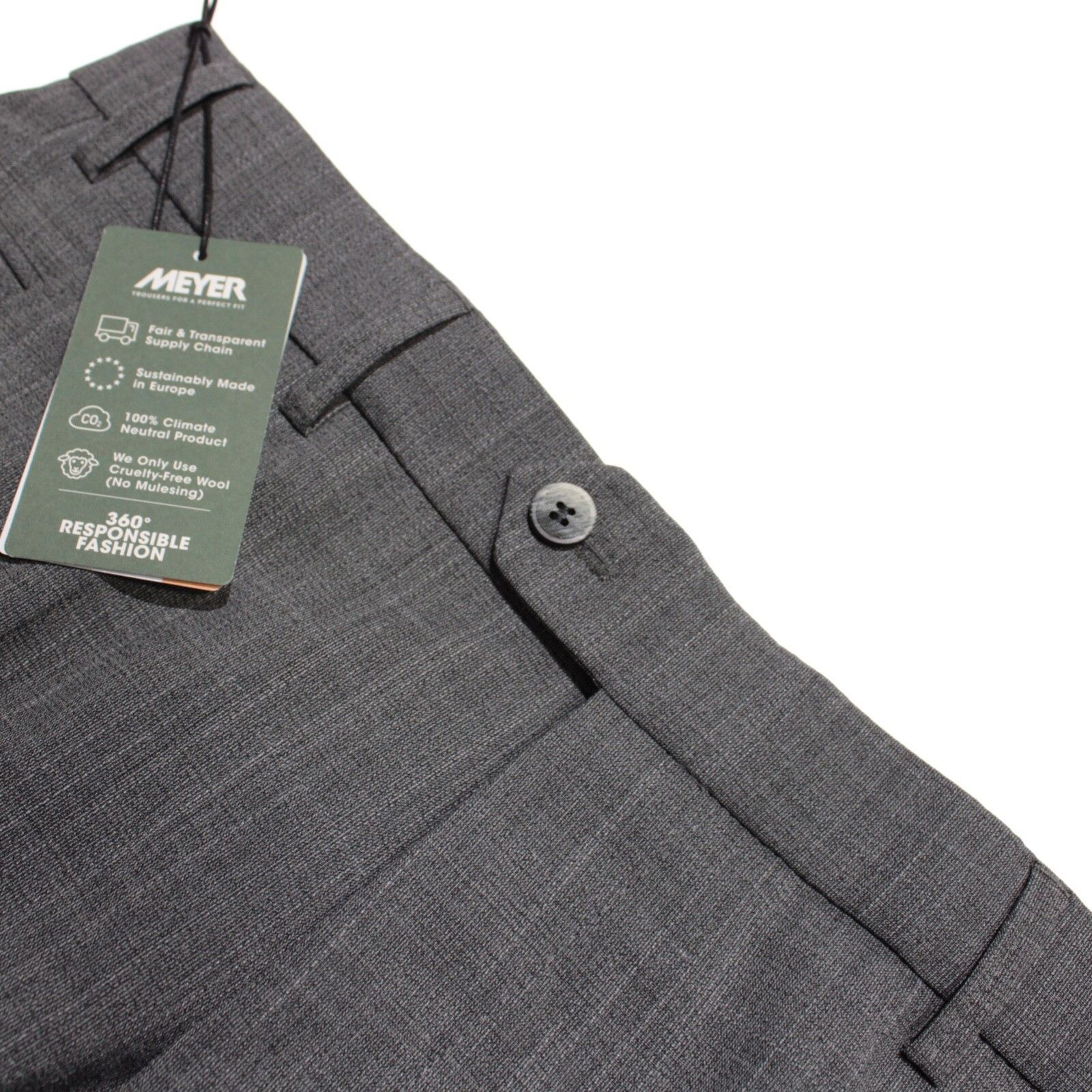 Other Meyer New with tags Dress Pants Size 34 US In Gray Size US 34 / EU 50 - 1 Thumbnail