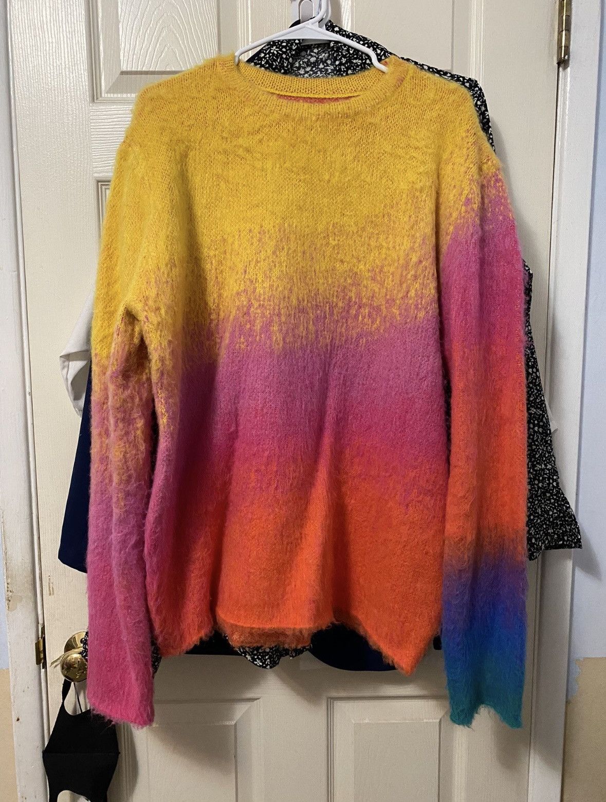 MNML mnml brushed gradient sweater tie dye/dyed | Grailed