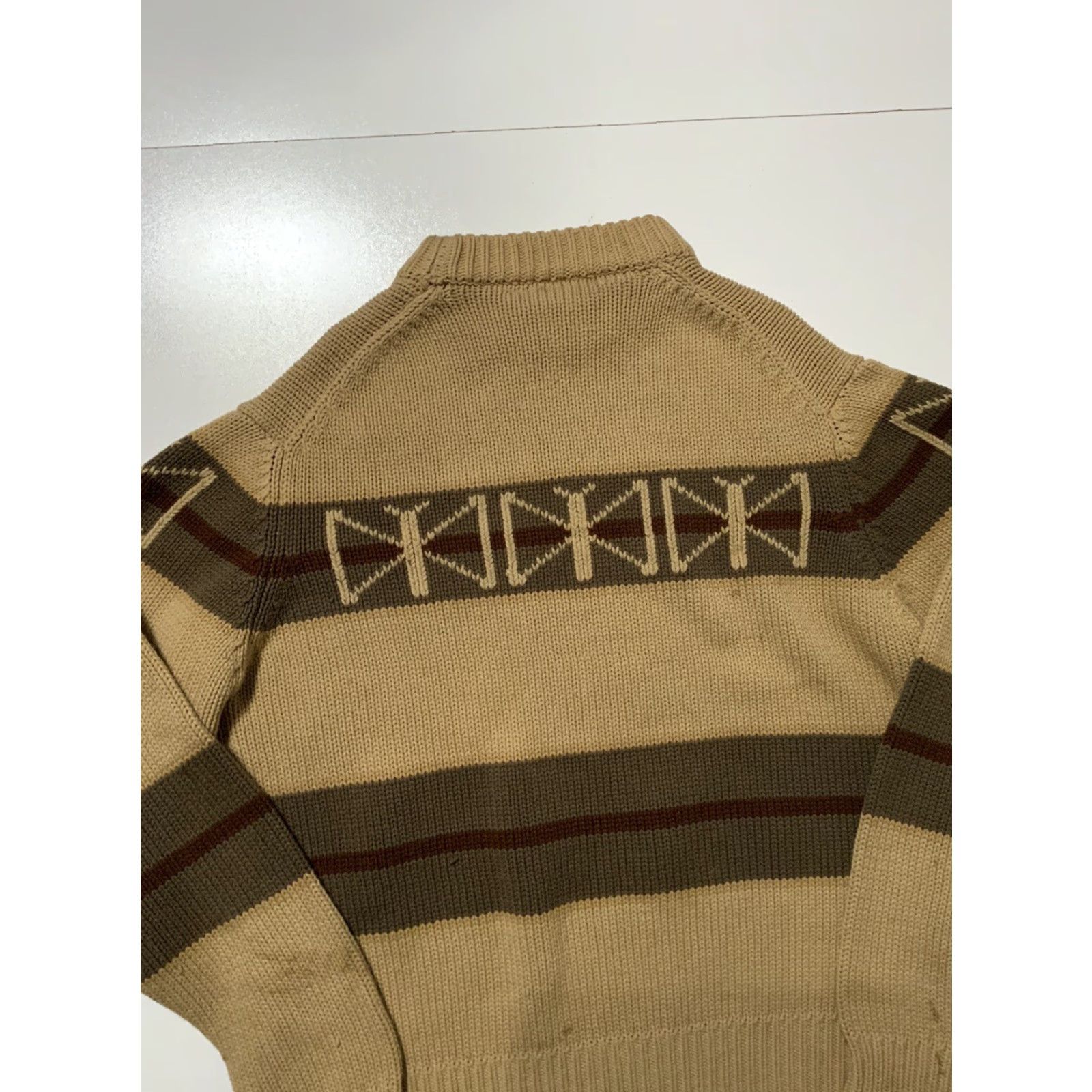 Thrasher VINTAGE 70s 80s Landmark Snowflake Reindeer Thrashed Crewneck Sweater XL Size US XL / EU 56 / 4 - 4 Thumbnail