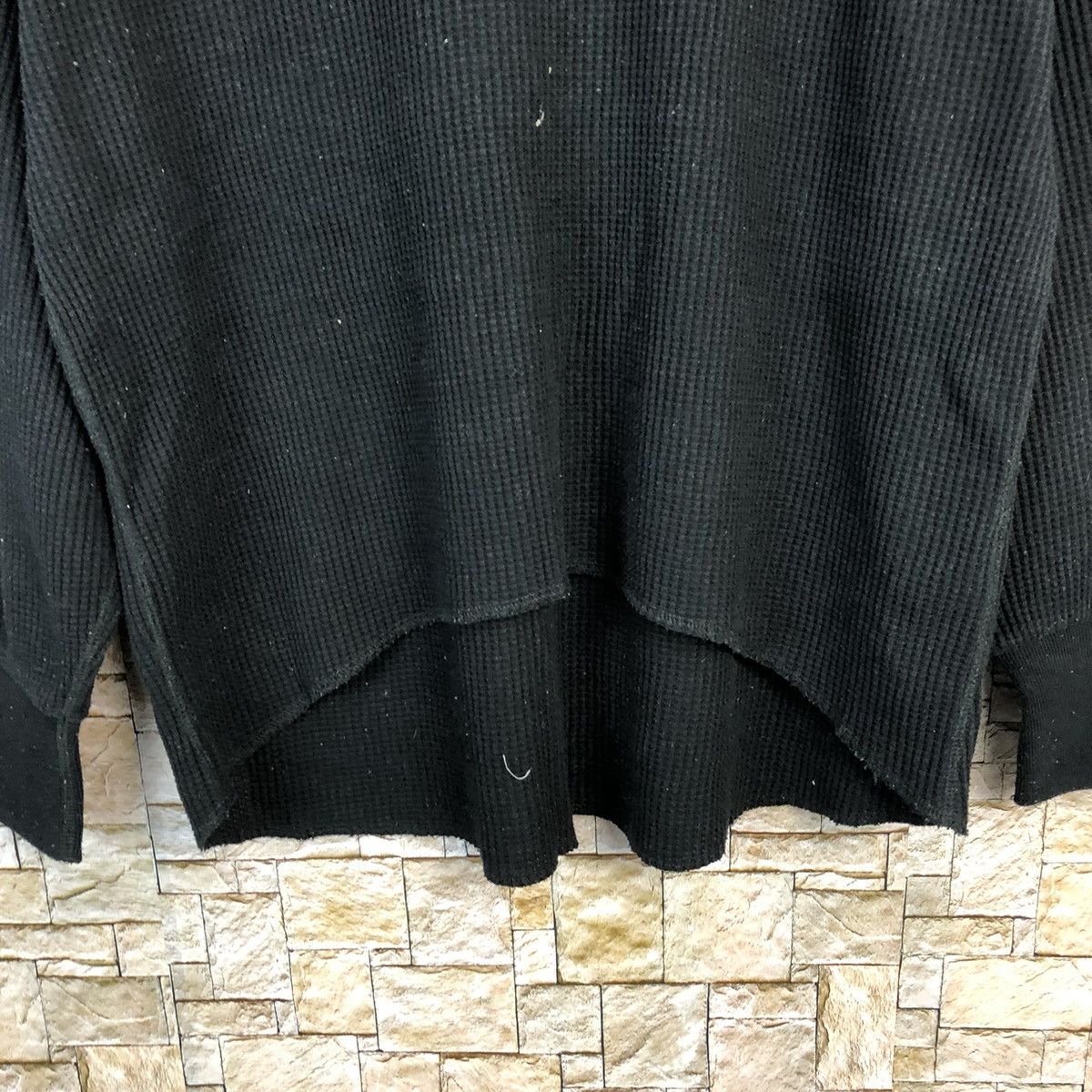 Japanese Brand Freak Store Black Sweatshirt knitwear #A421 Size L / US 10 / IT 46 - 6 Thumbnail