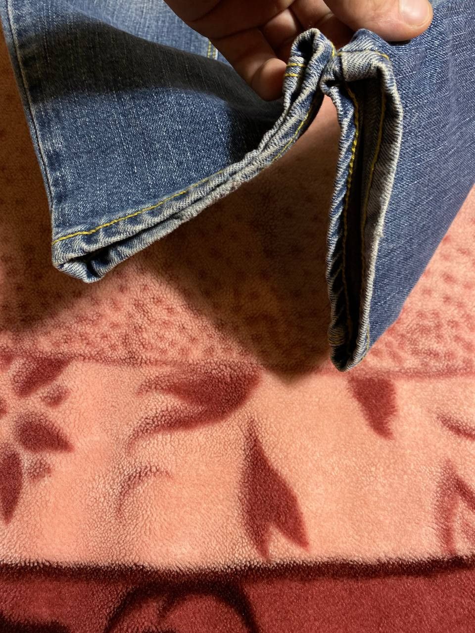 Lee × Vintage Vintage 90s Lee Washed Denim Jeans Pants Y2K Rare Size US 27 - 5 Thumbnail