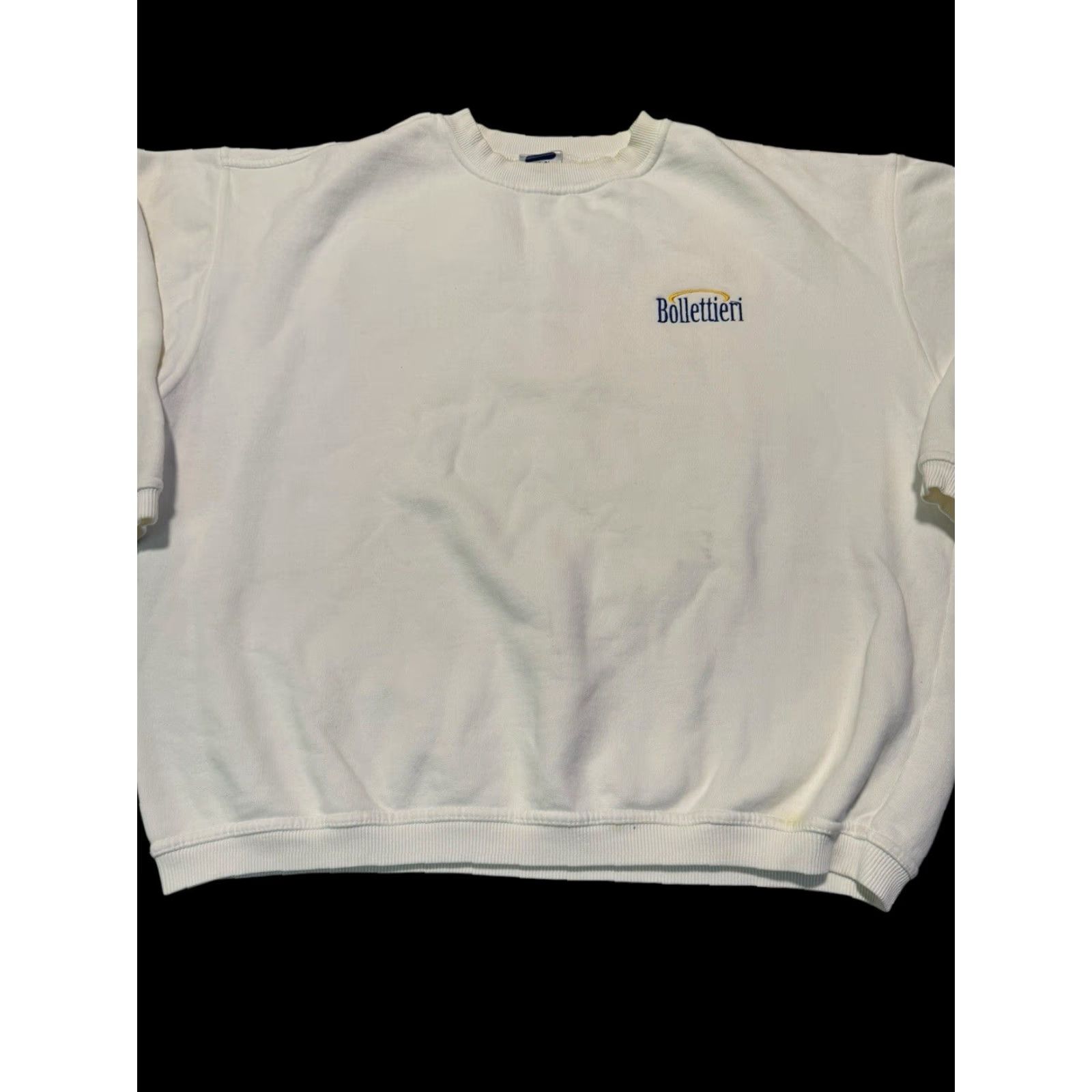 Fila VINTAGE Fila Nick Bollettieri Crewneck Tennis Sweatshirt White XL Rare - Men's Streetwear 90s Graphic Print Sweatshirt Size US XL / EU 56 / 4 - 3 Thumbnail