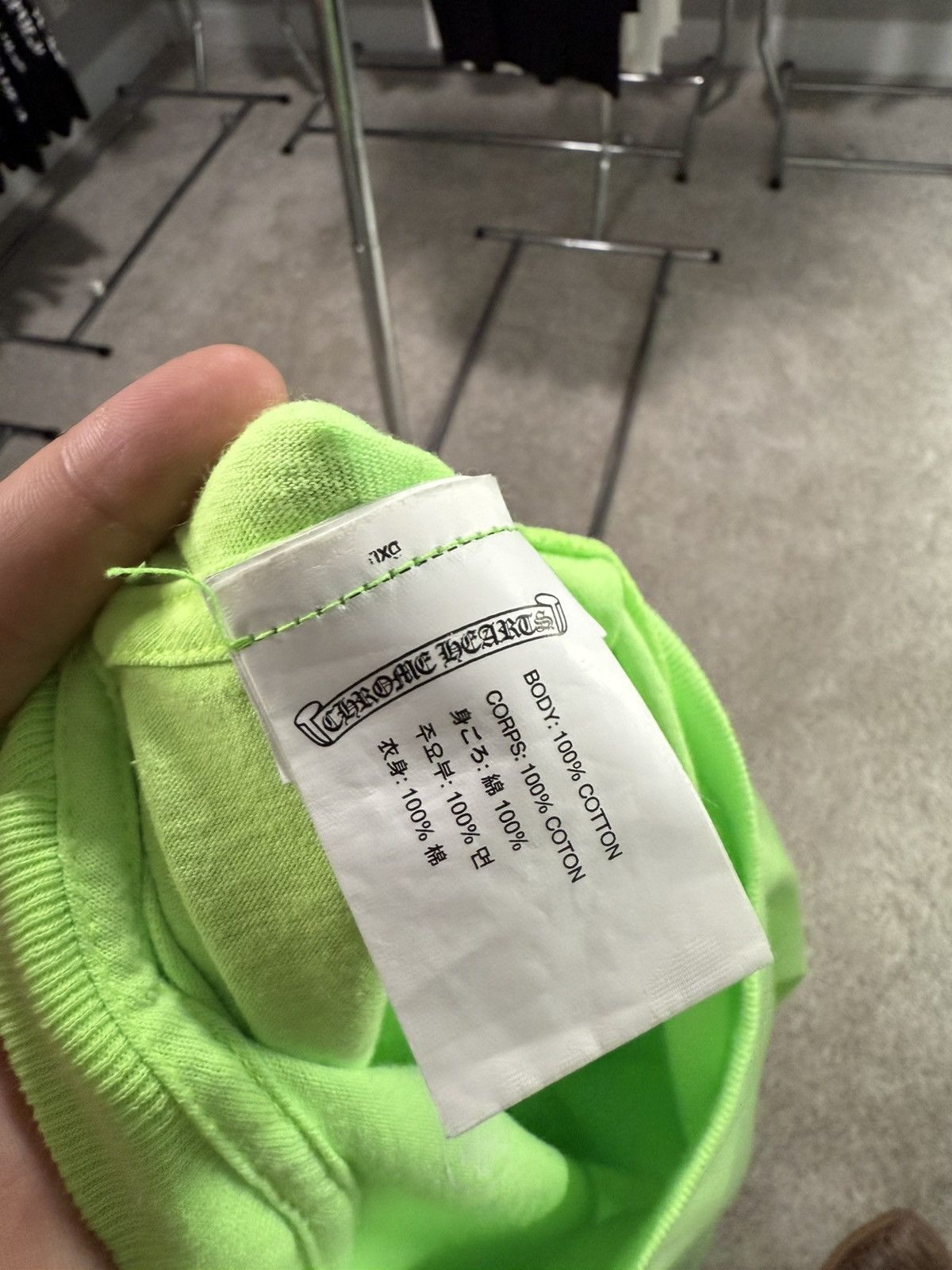 Chrome Hearts Chrome Hearts Green Flame Vintage Longsleeve Size US S / EU 44-46 / 1 - 6 Thumbnail