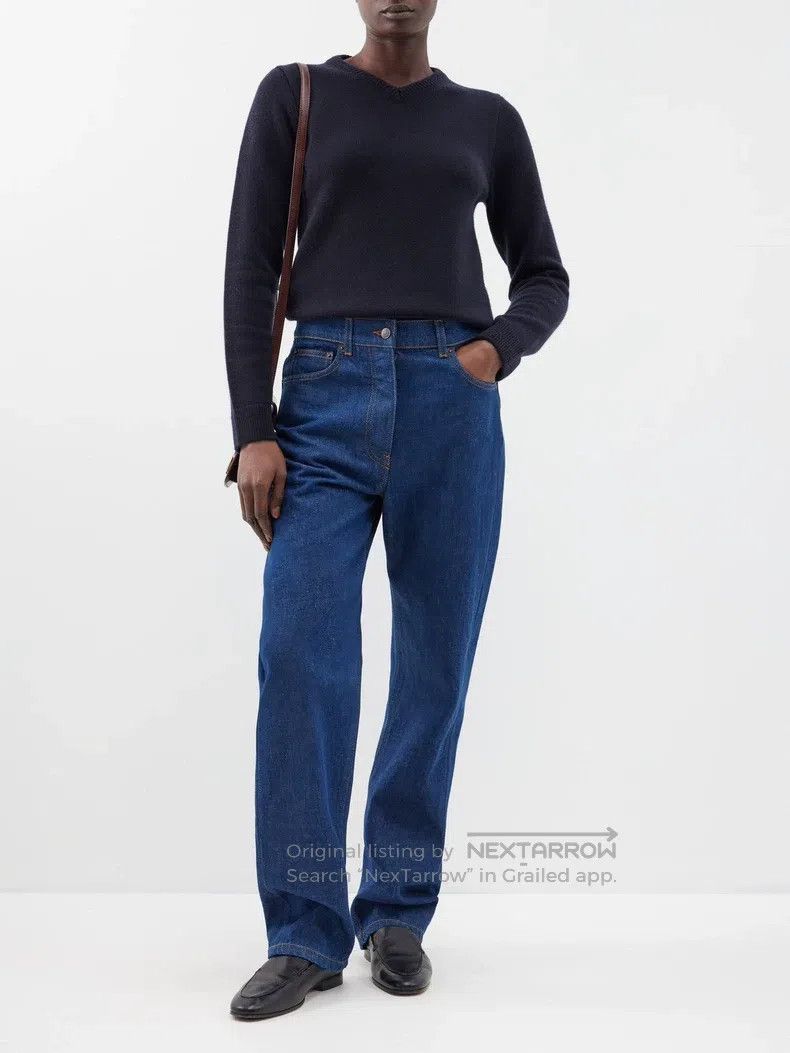 The Row The row size 2 Blue Straight Leg Jeans Size 22" - 1 Thumbnail