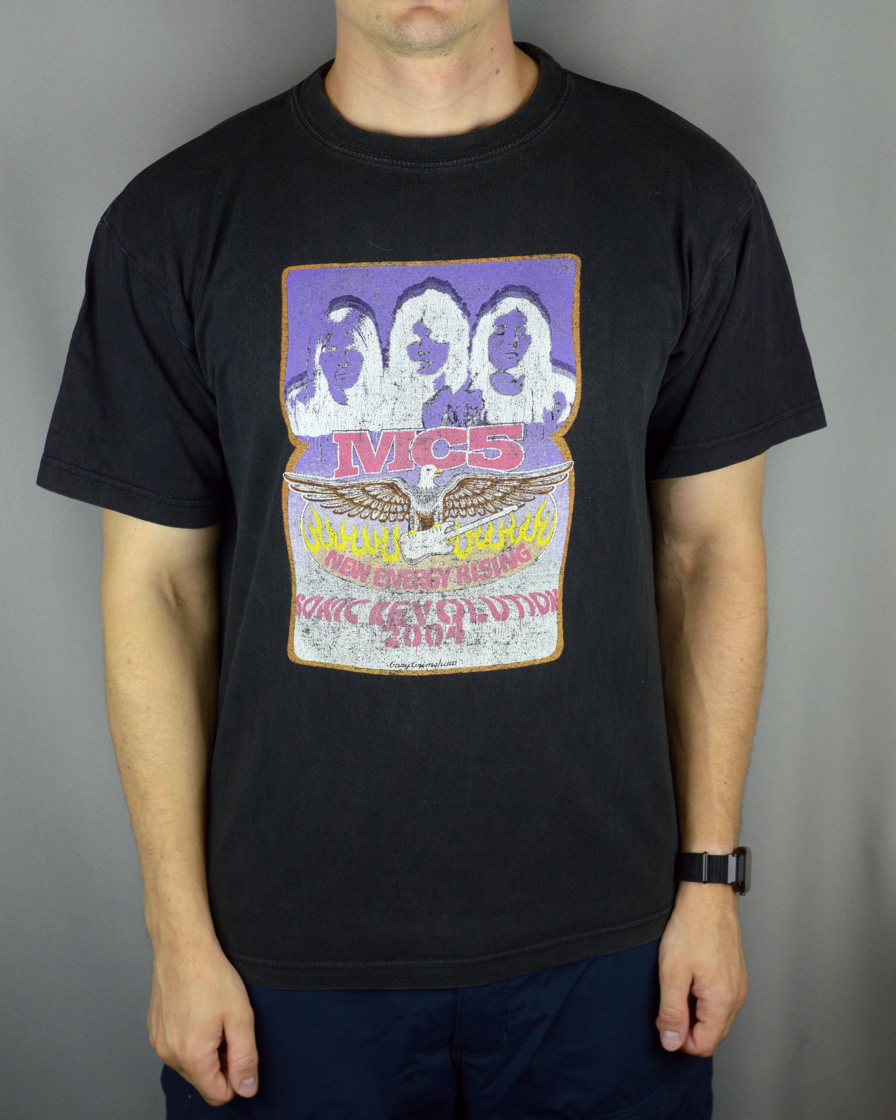 Vintage Vintage MC5 Sonic Revolution 2004 t shirt Size US L / EU 52-54 / 3 - 1 Thumbnail