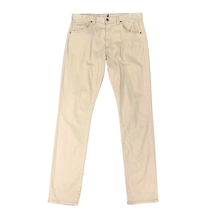 Vintage Johnnie-o Pants Mens 35 Light Khaki 5 Pocket Hugo Tour Classy ...