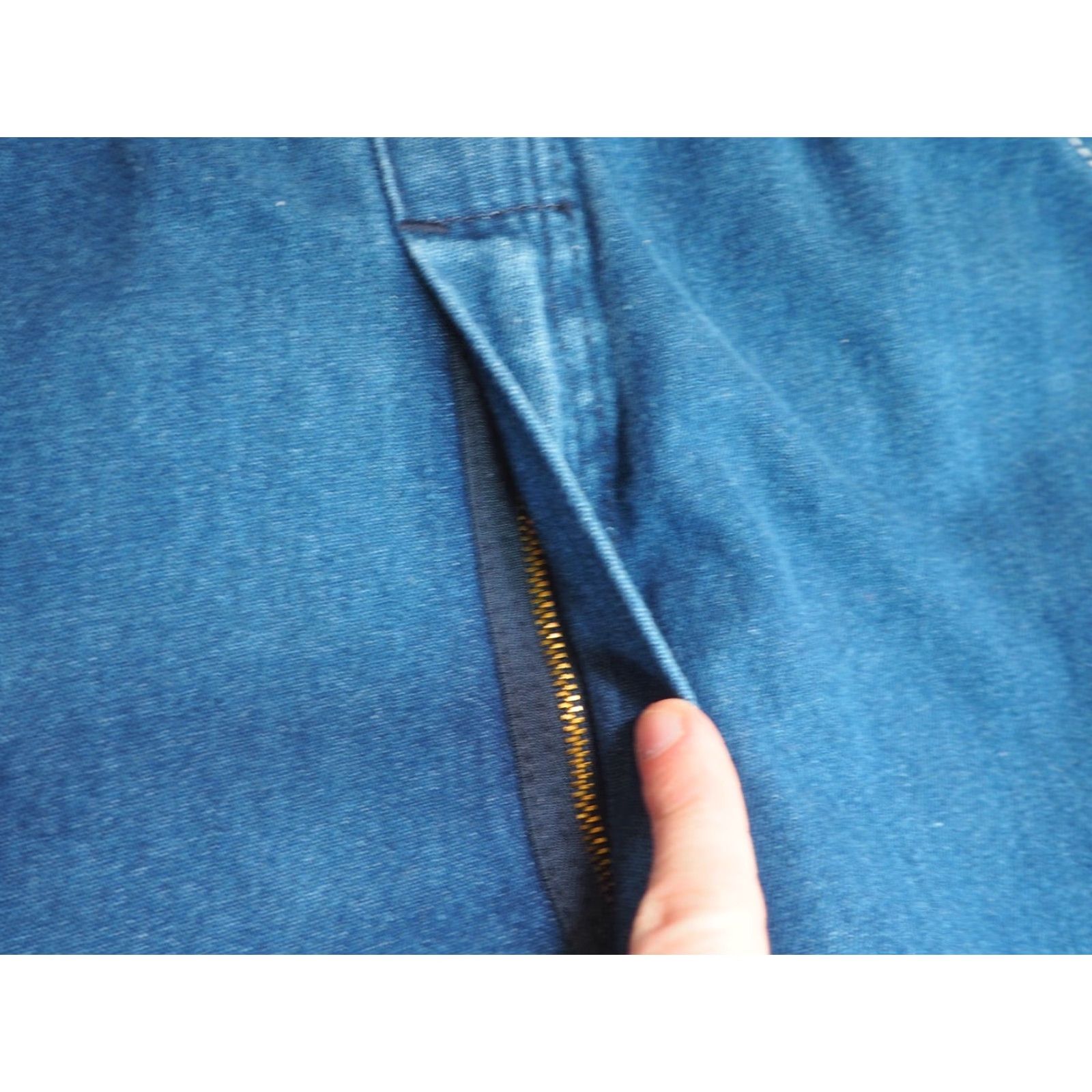 Sears VTG Sears Roebucks Denim Overalls Jeans Bibs 37x31 Blue 1990s Military/Landgirl Casual Mens Women? (Gender not explicit) Size US 37 - 7 Thumbnail