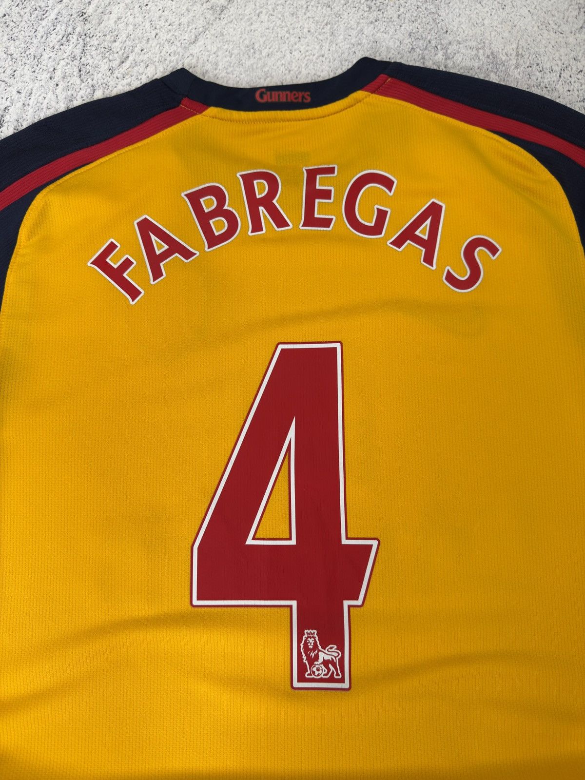 Nike Nike Arsenal 2008/09 #4 Fabregas Away Football Shirt Jersey Size US S / EU 44-46 / 1 - 3 Thumbnail