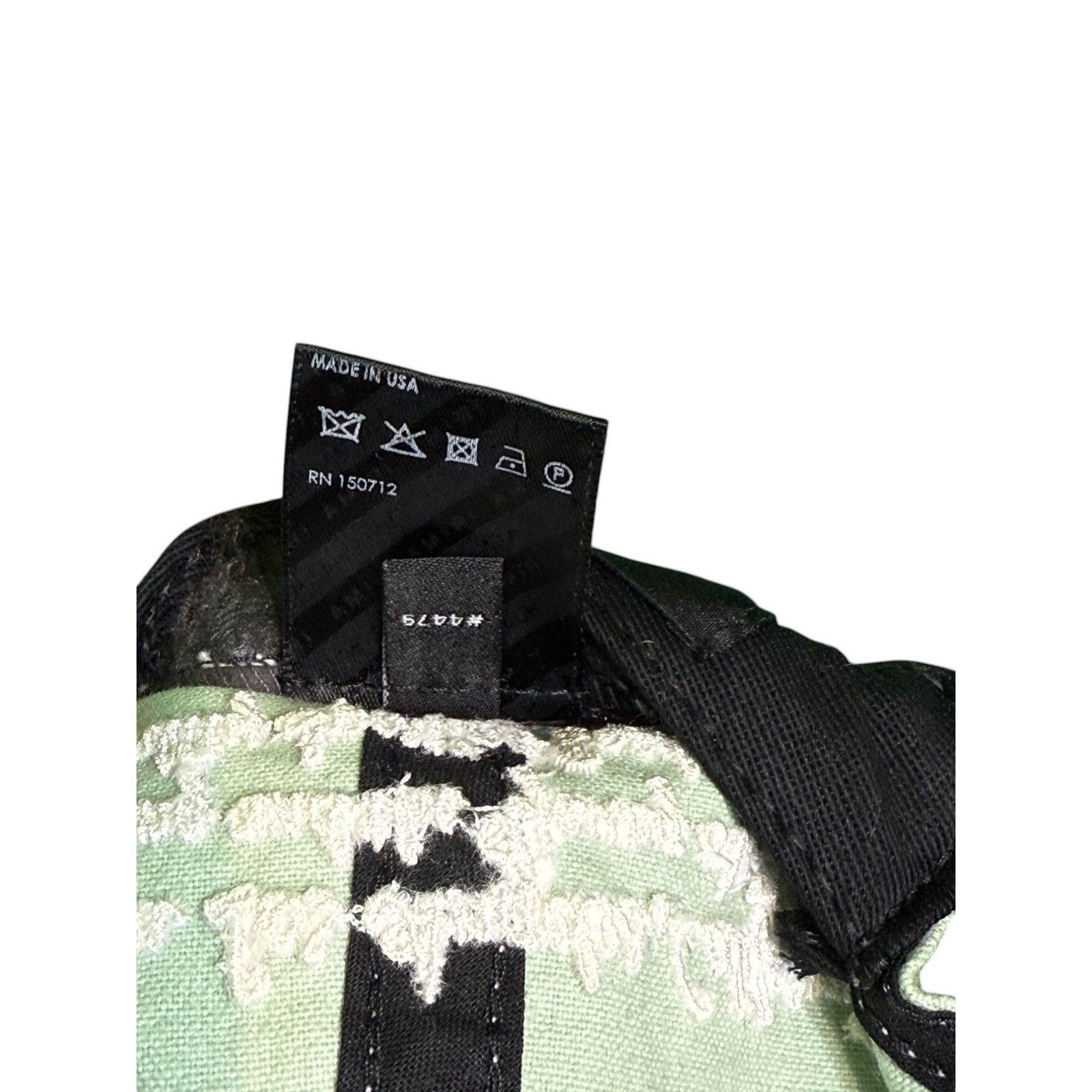 Amiri Amiri MA Fuzz Lime Hat Size ONE SIZE - 6 Thumbnail