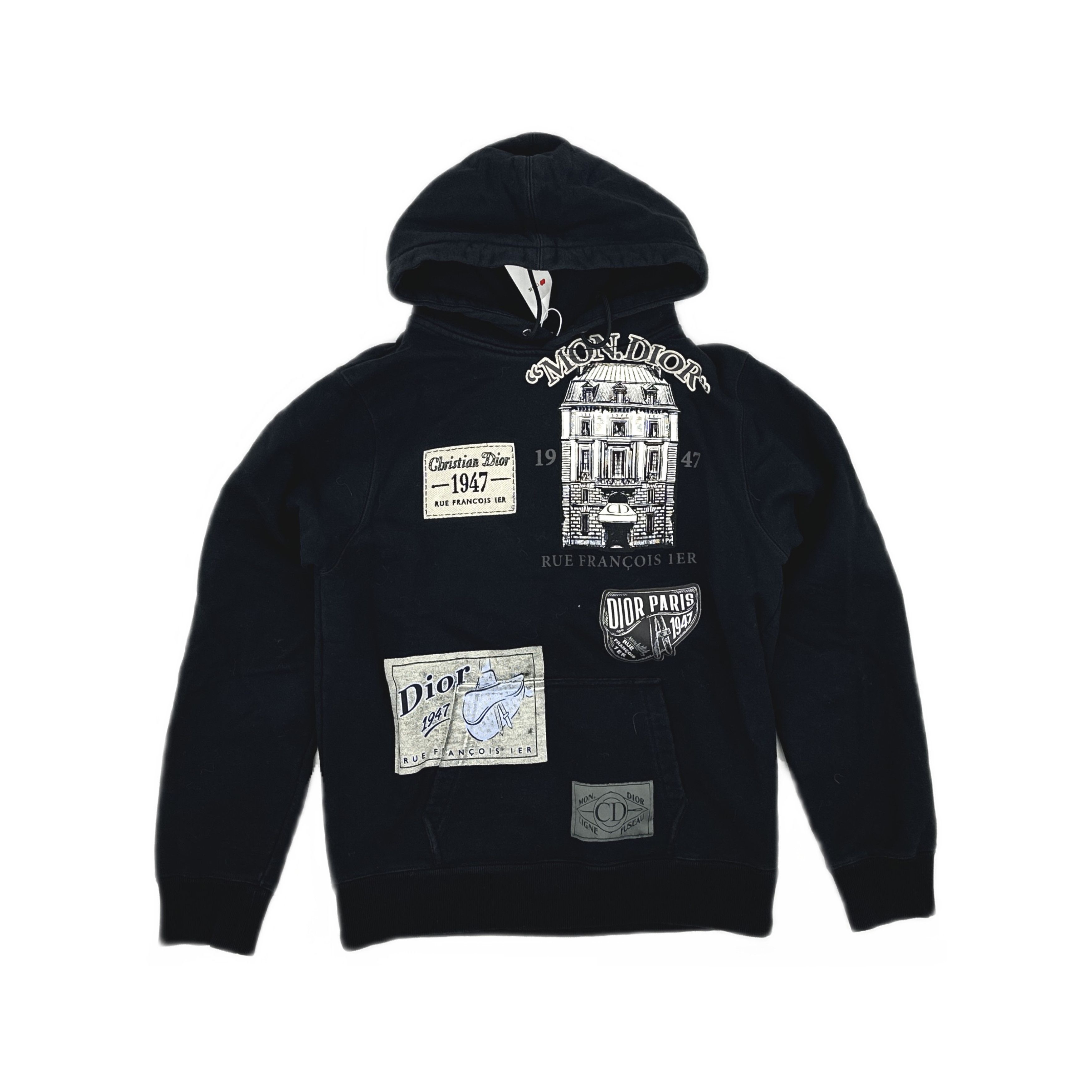 Dior Dior Archive Multi-Patch Hoodie XS Size US XS / EU 42 / 0 - 1 Thumbnail