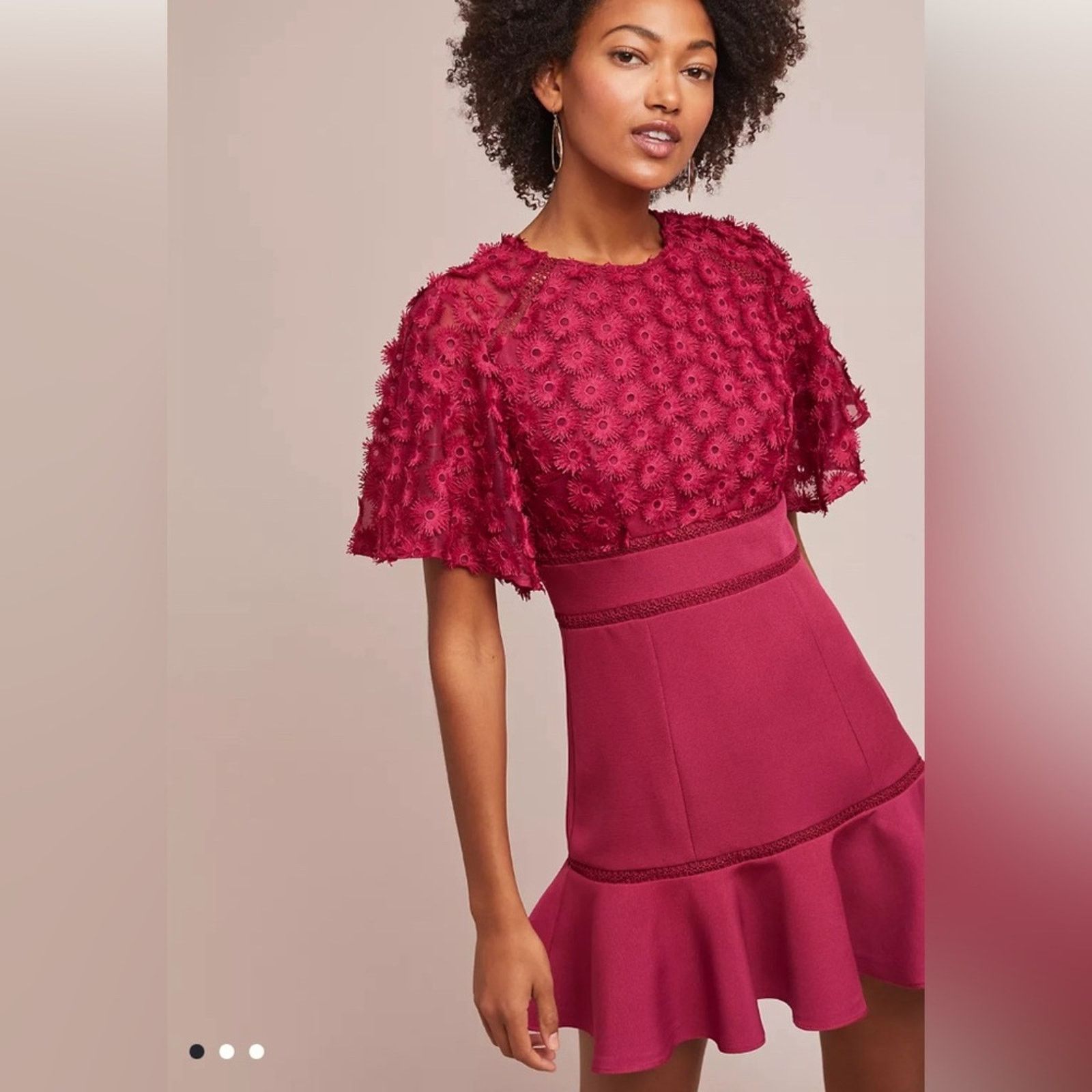 Anthropologie NWT ANTHROPOLOGIE KEEPSAKE Rosabelle mini dress M Size M / US 6-8 / IT 42-44 - 1 Thumbnail