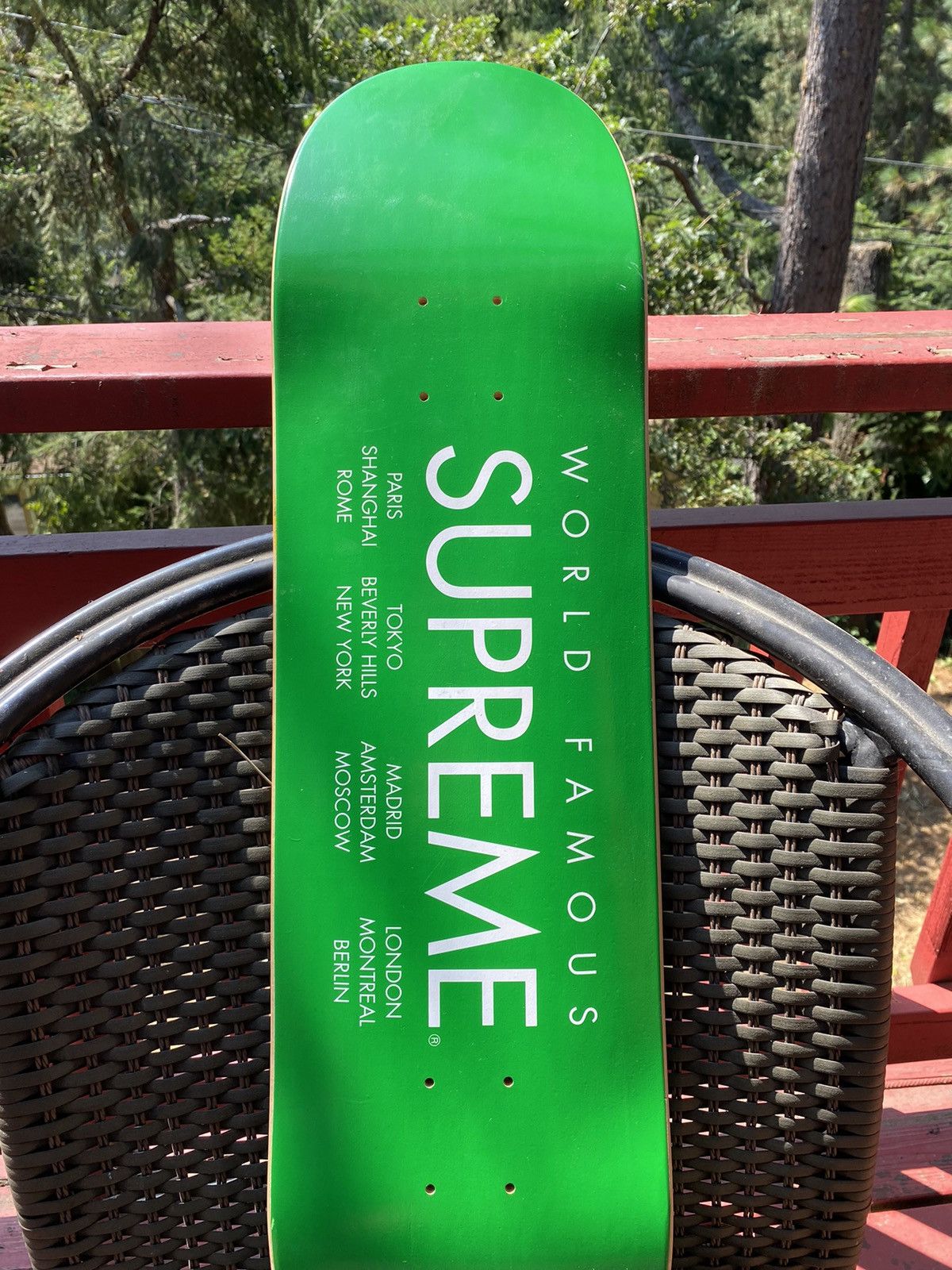 Supreme Supreme International skate deck Size ONE SIZE - 1 Thumbnail
