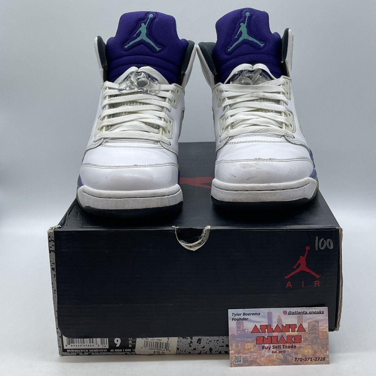 Jordan Brand Air Jordan 5 grape Size US 9 / EU 42 - 2 Thumbnail