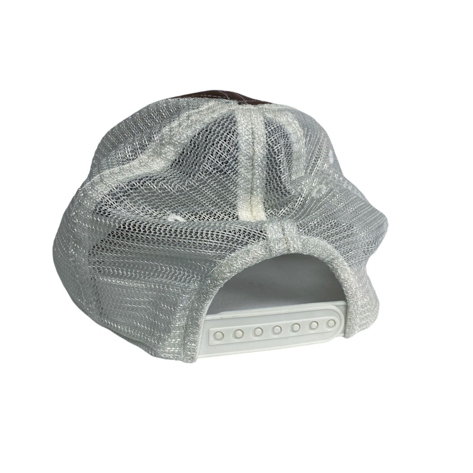 Old Navy Old Navy Y2K Brown Logo Mesh Snapback Trucker Hat Size ONE SIZE - 6 Thumbnail