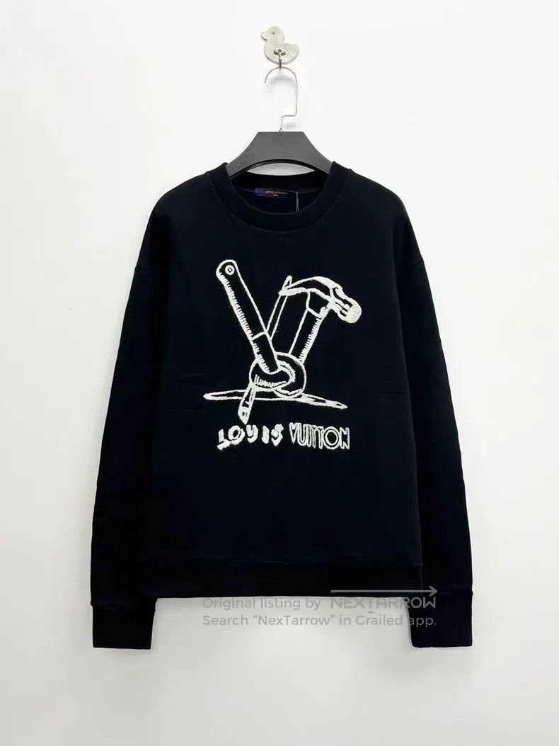 Louis Vuitton Louis Vuitton FW23 new black embroidered hammer toolbox mo Size US S / EU 44-46 / 1 - 1 Thumbnail