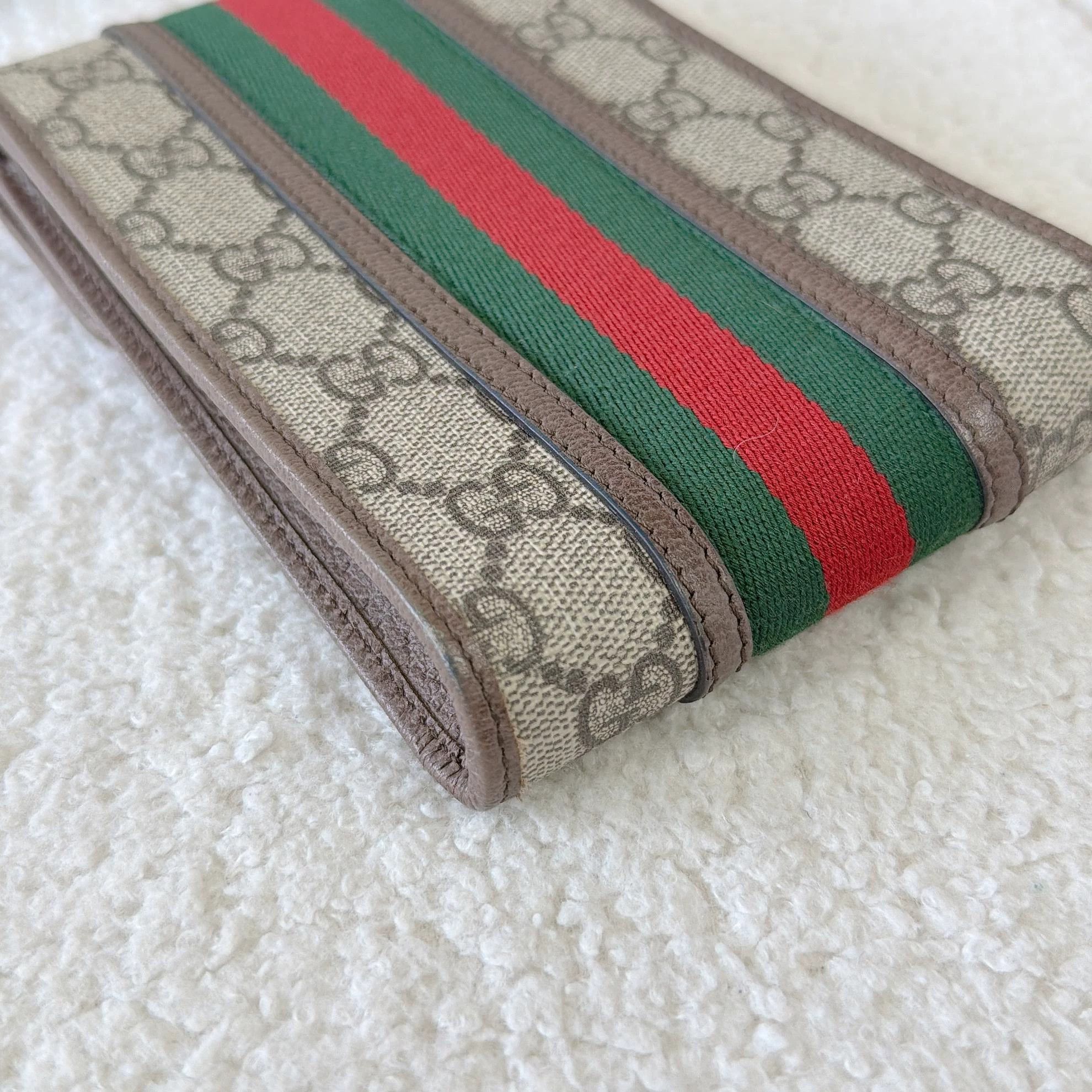 Gucci Gucci Ophidia GG Supreme Phone Crossbody Bag Size ONE SIZE - 4 Thumbnail