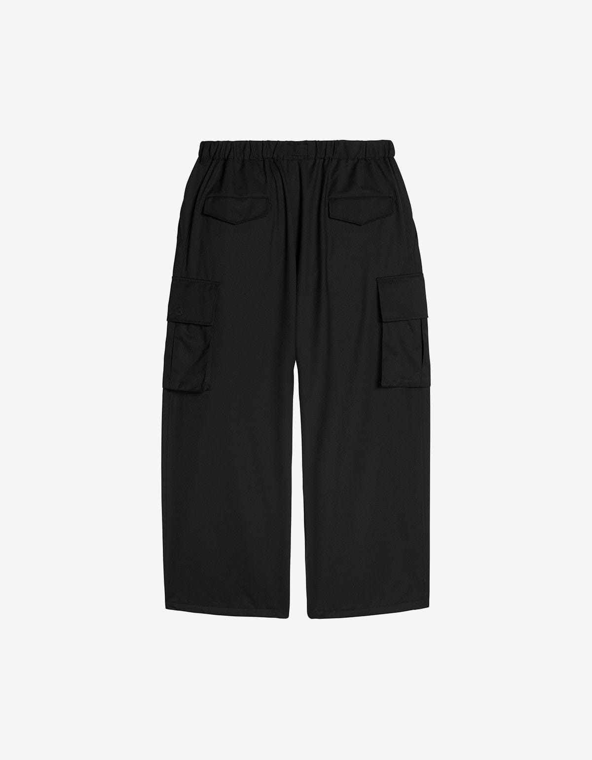 Y-3 Y-3 Black Refined Wool Cargo Pants Size US 36 / EU 52 - 1 Thumbnail