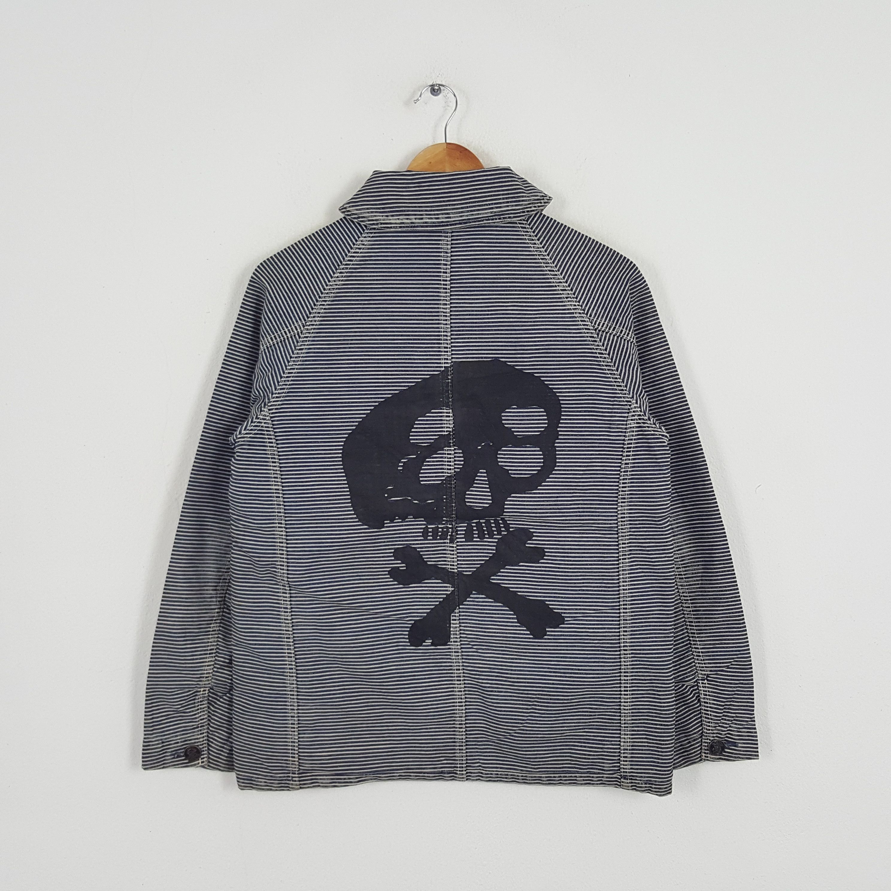 Kapital × Vintage Vintage KAPITAL Skulls Japanese Hessian Jacket Size US S / EU 44-46 / 1 - 1 Thumbnail