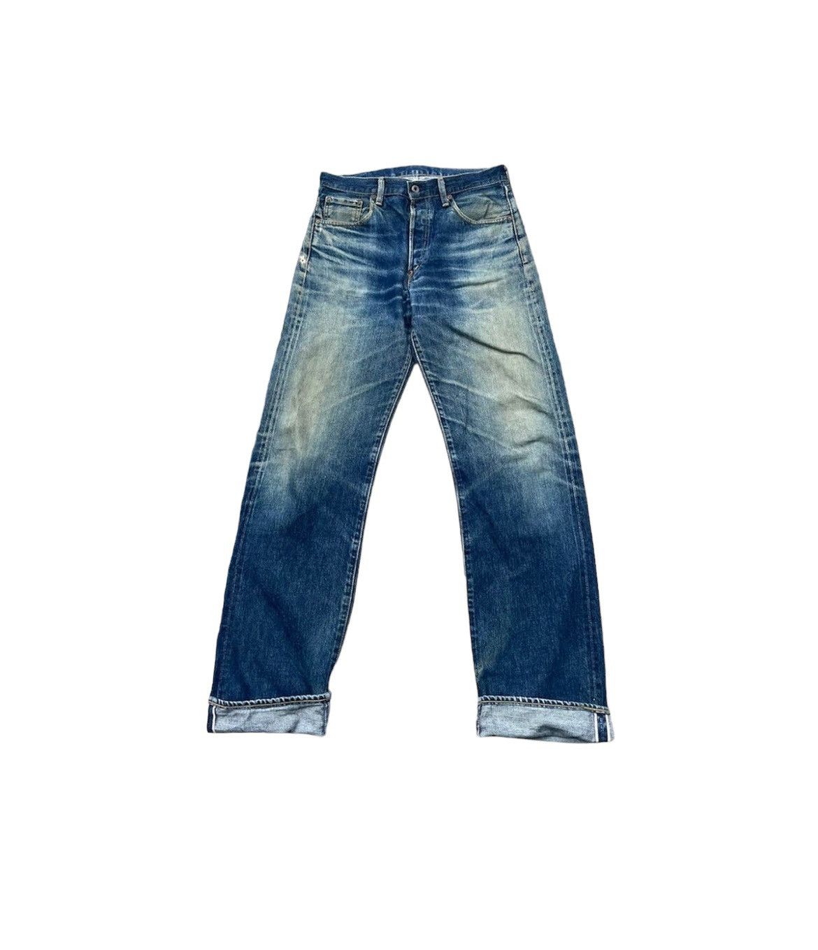 Levi's Vintage Levi’s 98 702XX E 1937 Selvedge Aging Distressed Size US 32 / EU 48 - 1 Thumbnail