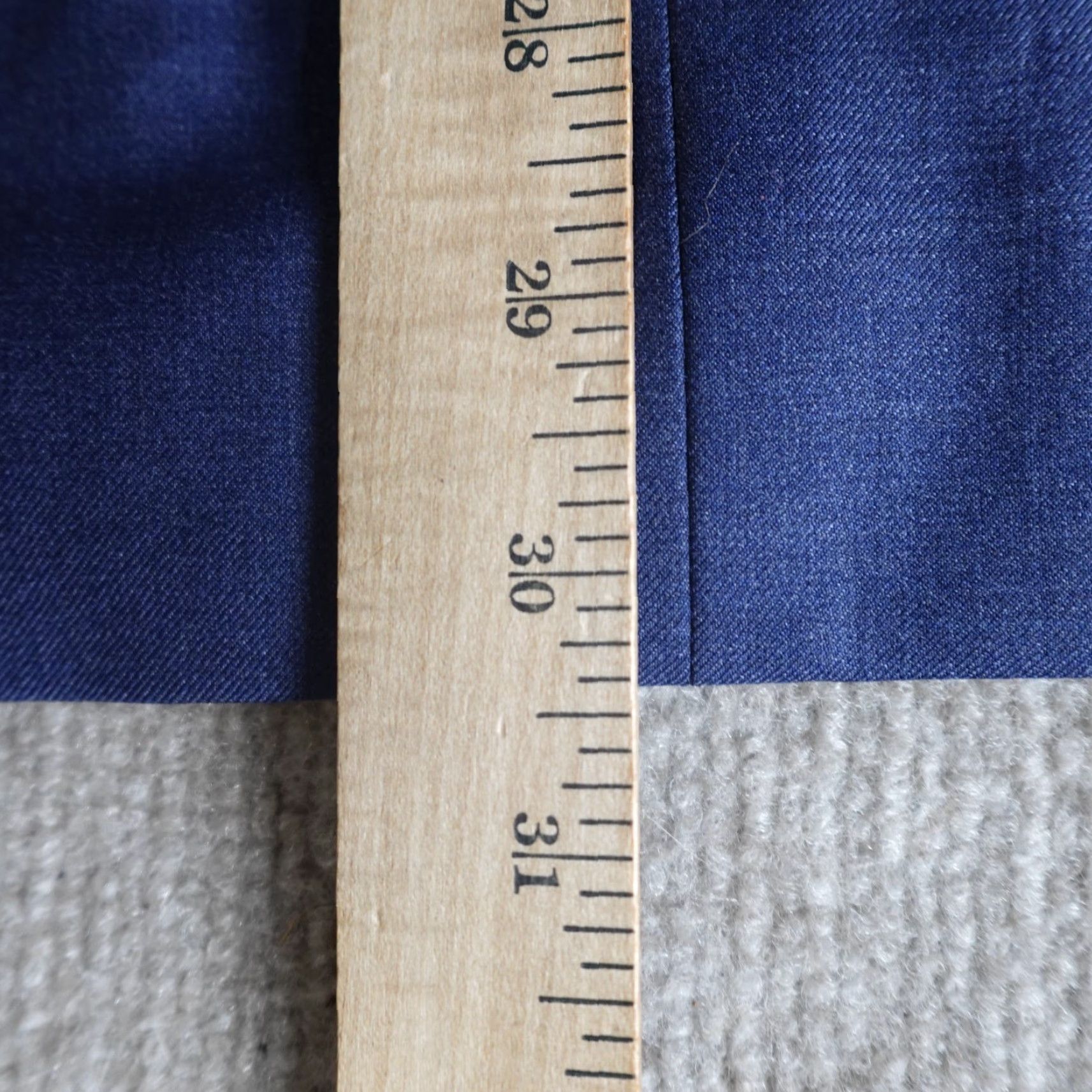 Ermenegildo Zegna Saks Fifth Ave Mens Jacket 44 Blue Ermenegildo Zegna Cloth 2 Button Flat Front Long New Jacket Coat Size US S / EU 44-46 / 1 - 5 Thumbnail