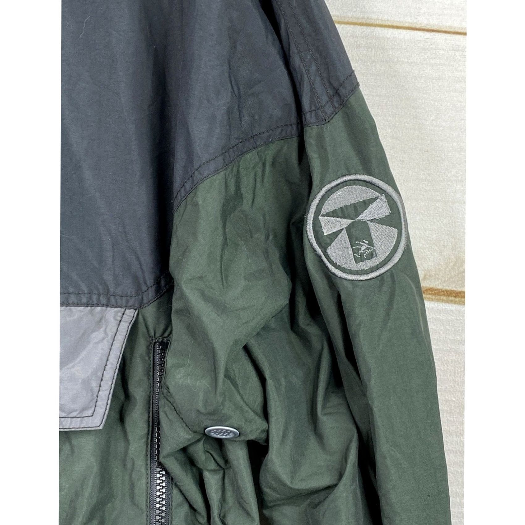 Ocean Pacific Vtg Ocean Pacific Hooded Jacket Mens L Surf Snowboard Ski Shell Zip Crew Neck Nylon Softshell Green 90s Sports Mens Size US L / EU 52-54 / 3 - 3 Thumbnail
