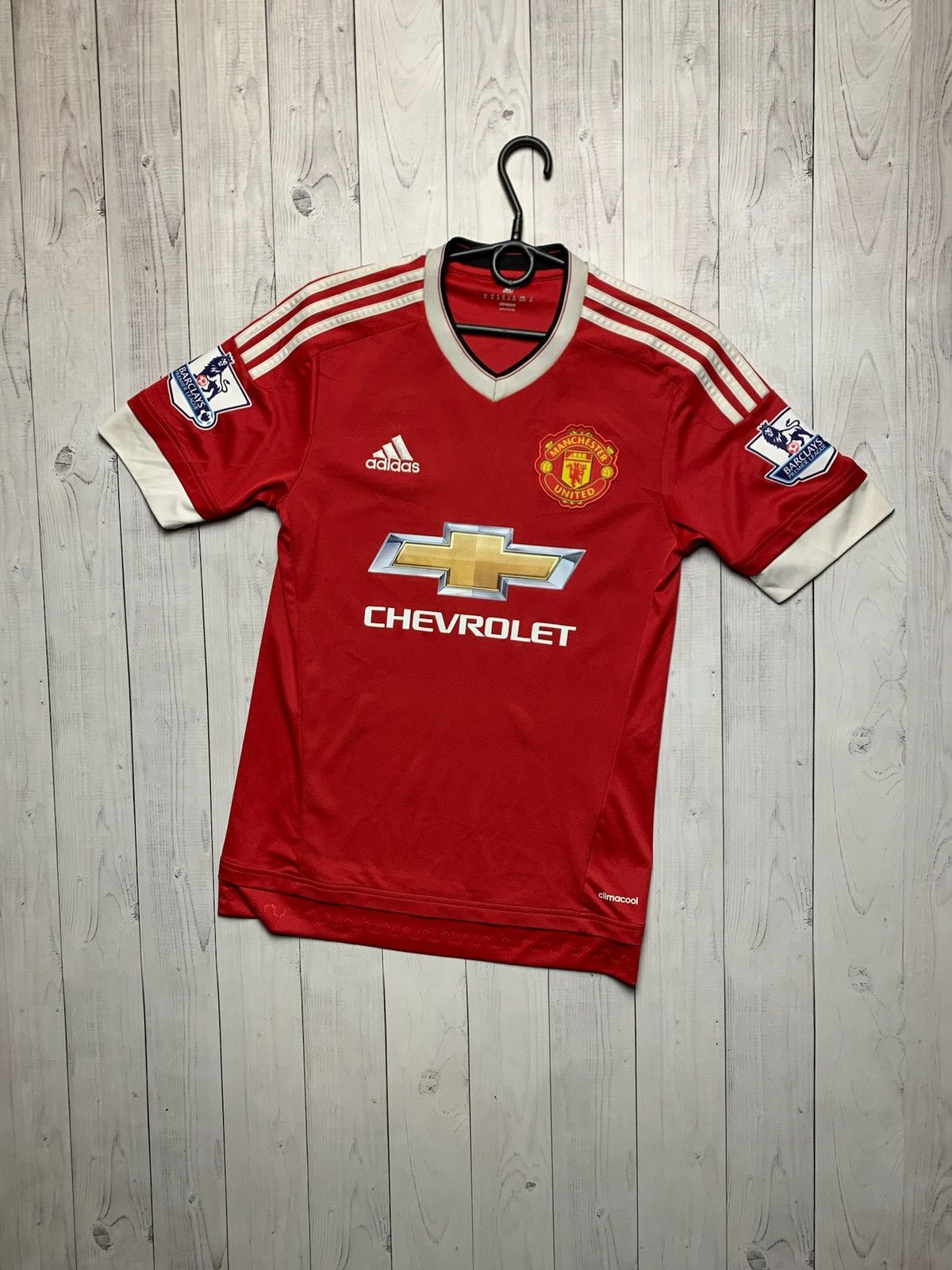 Adidas × Vintage Vintage adidas Manchester United soccer jersey 7 Memphis Xs Size US XS / EU 42 / 0 - 2 Thumbnail