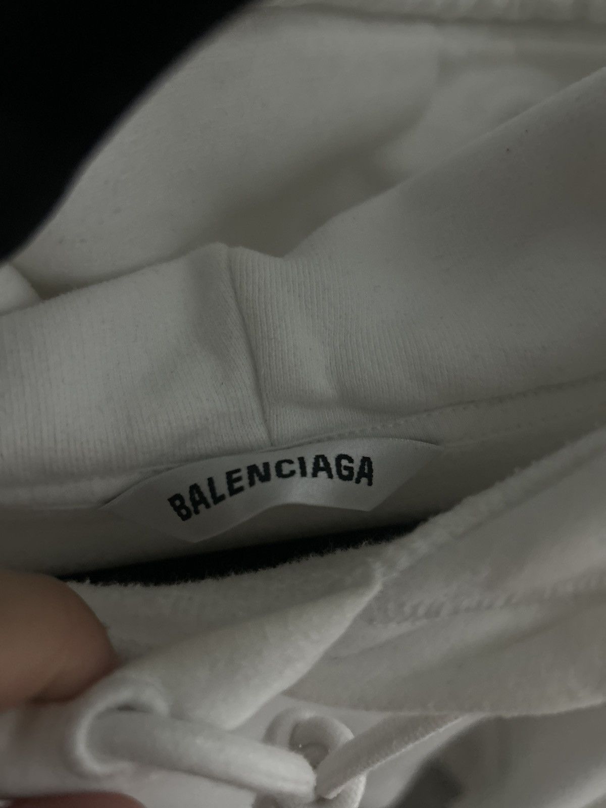 Balenciaga Balenciaga Double B Embroidered Hooded Sweatshirt Size US XS / EU 42 / 0 - 7 Thumbnail