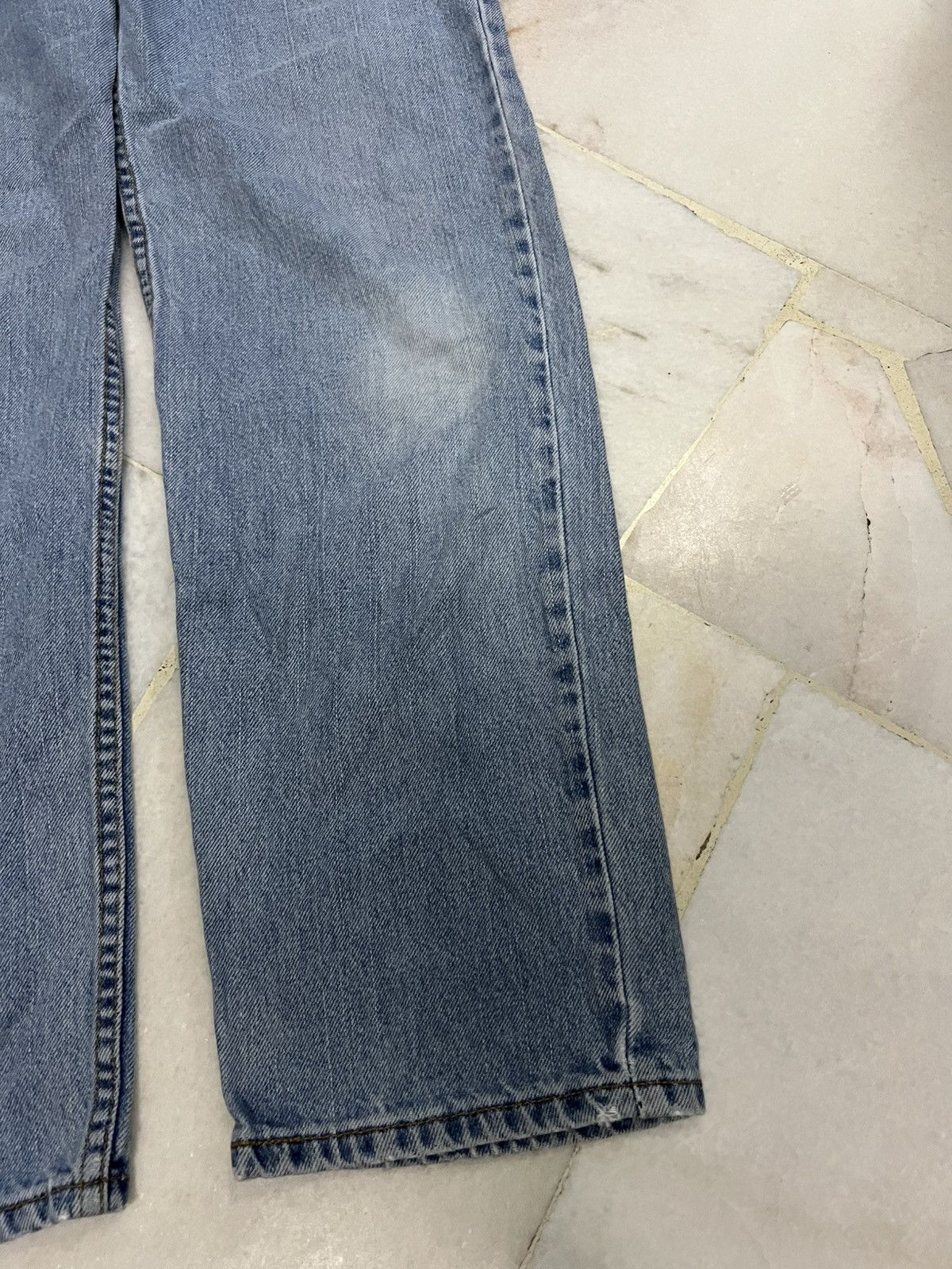 Levi's × Levi's Vintage Clothing × Vintage Vintage Levis 550 Light Wash Jean Size US 30 / EU 46 - 5 Thumbnail