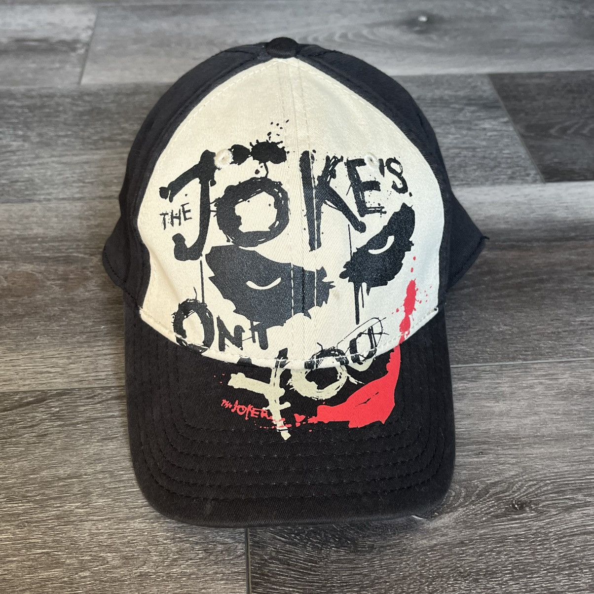 DC Comics Vintage 2008 Batman The Dark Knight Joker Logo Flexfit Hat Size ONE SIZE - 1 Thumbnail