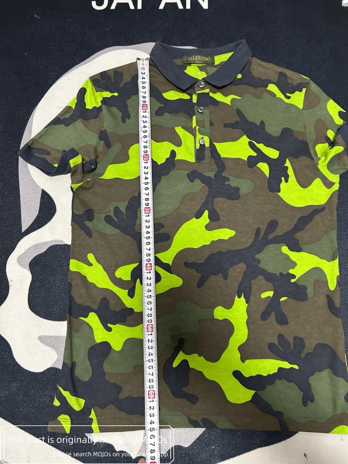 Valentino Valentino Rivet Camo Polo Size US M / EU 48-50 / 2 - 6 Thumbnail