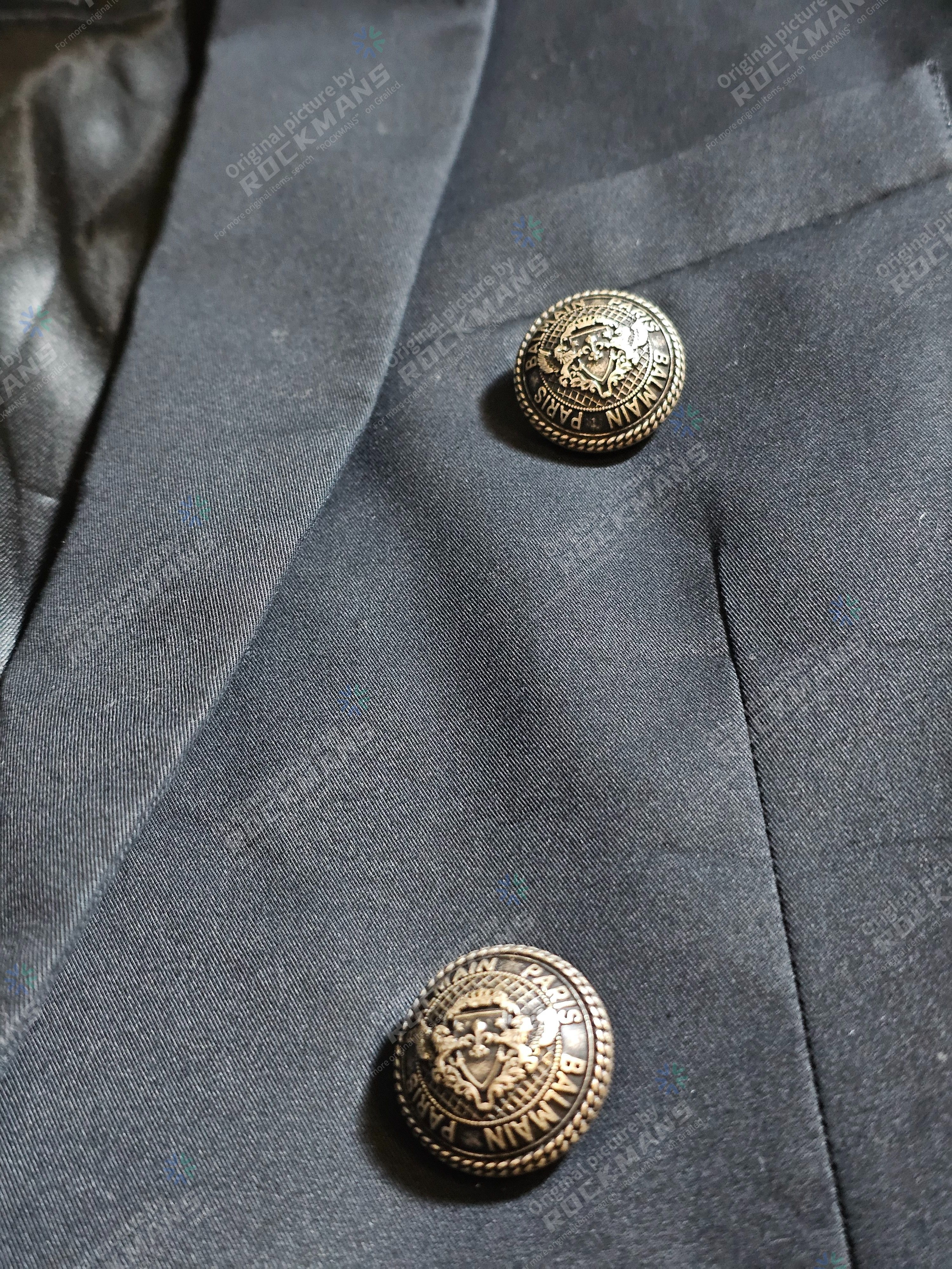 Balmain Balmain Double-Breasted Suit Jacket Size 50 Size 50R - 5 Thumbnail