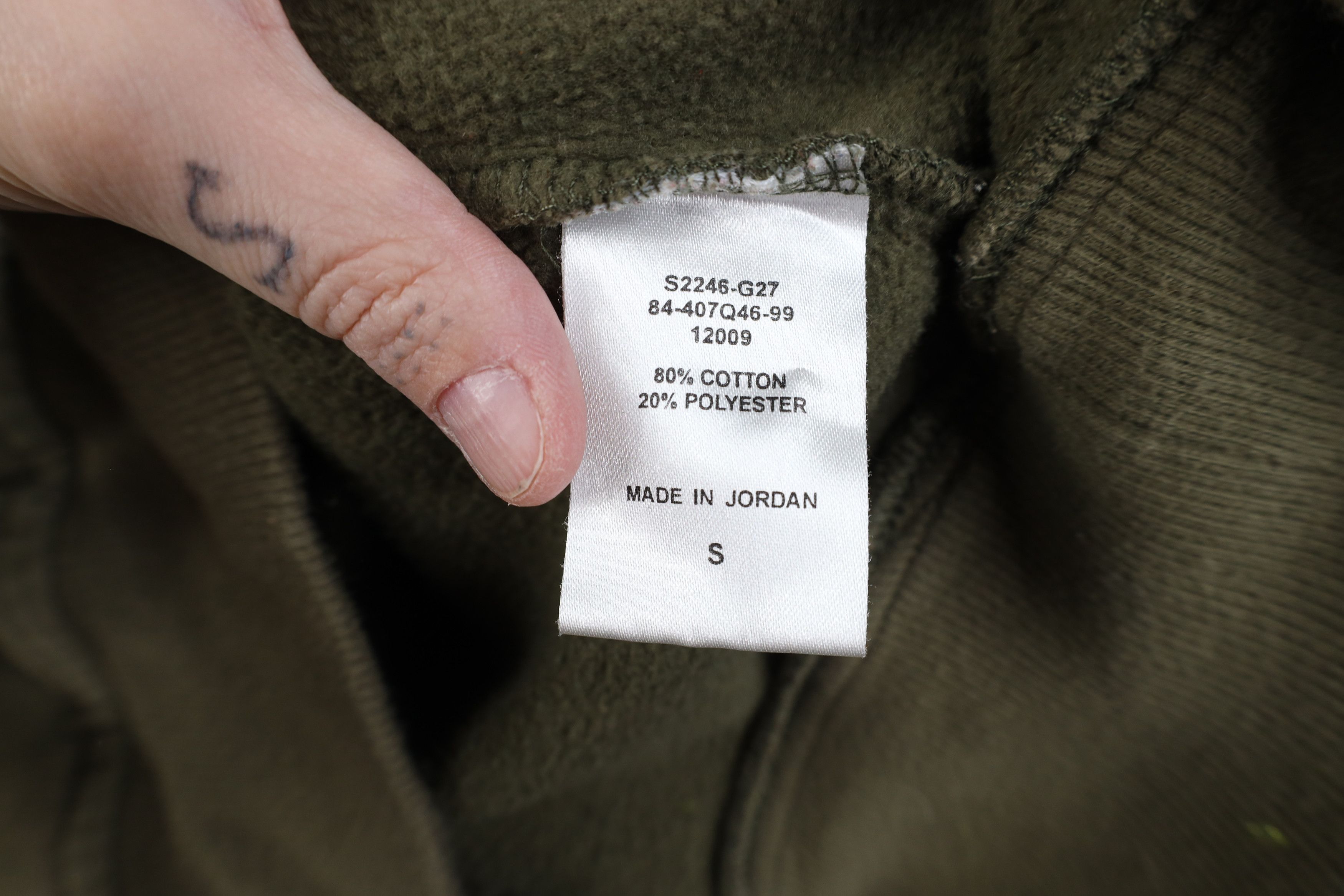 Champion Vintage Y2K Champion Blank Hoodie Sweatshirt Olive Green Size US S / EU 44-46 / 1 - 10 Thumbnail