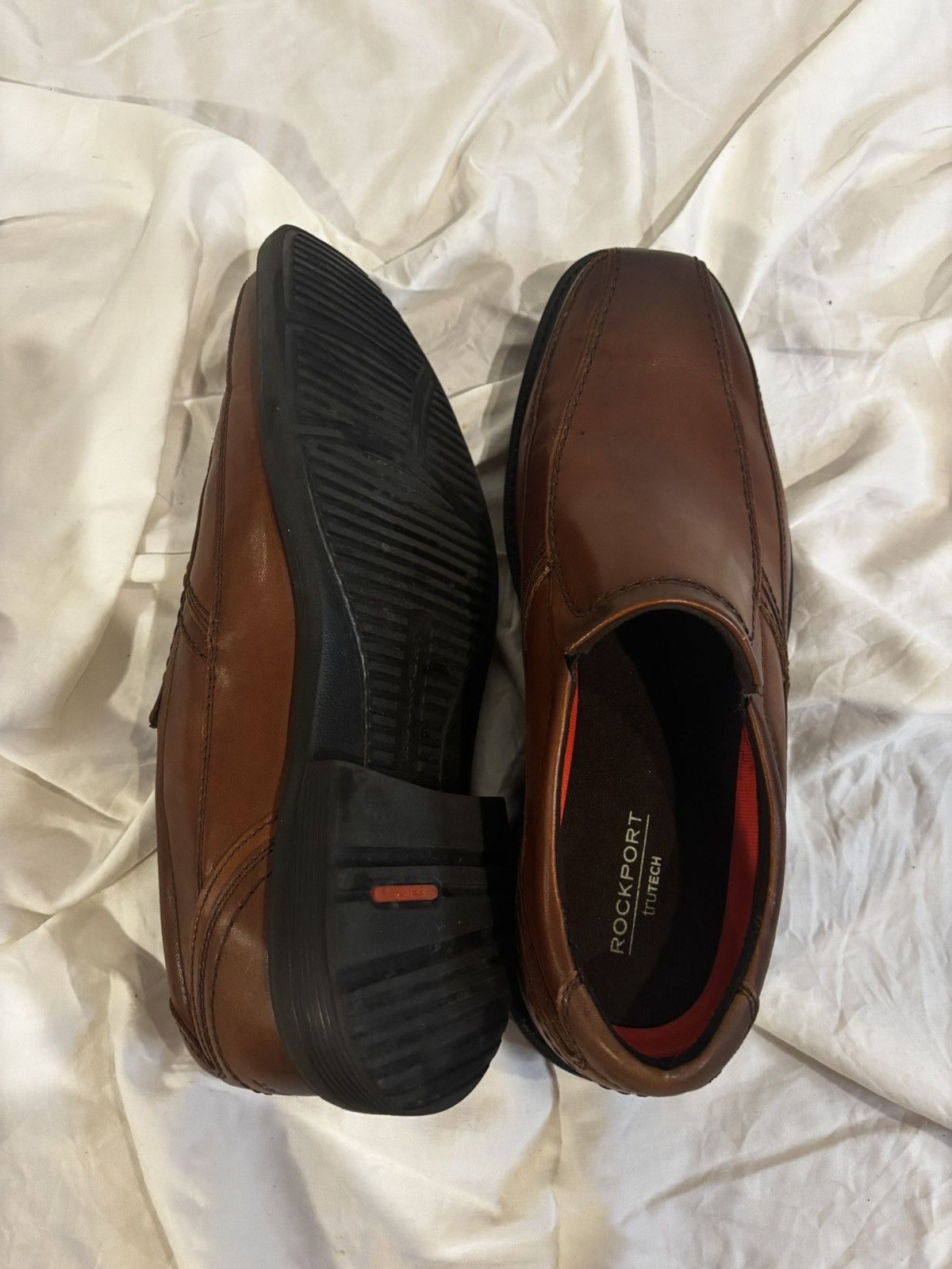 Rockport Brown leather loafer.MF371 Size US 9 / EU 42 - 9 Thumbnail