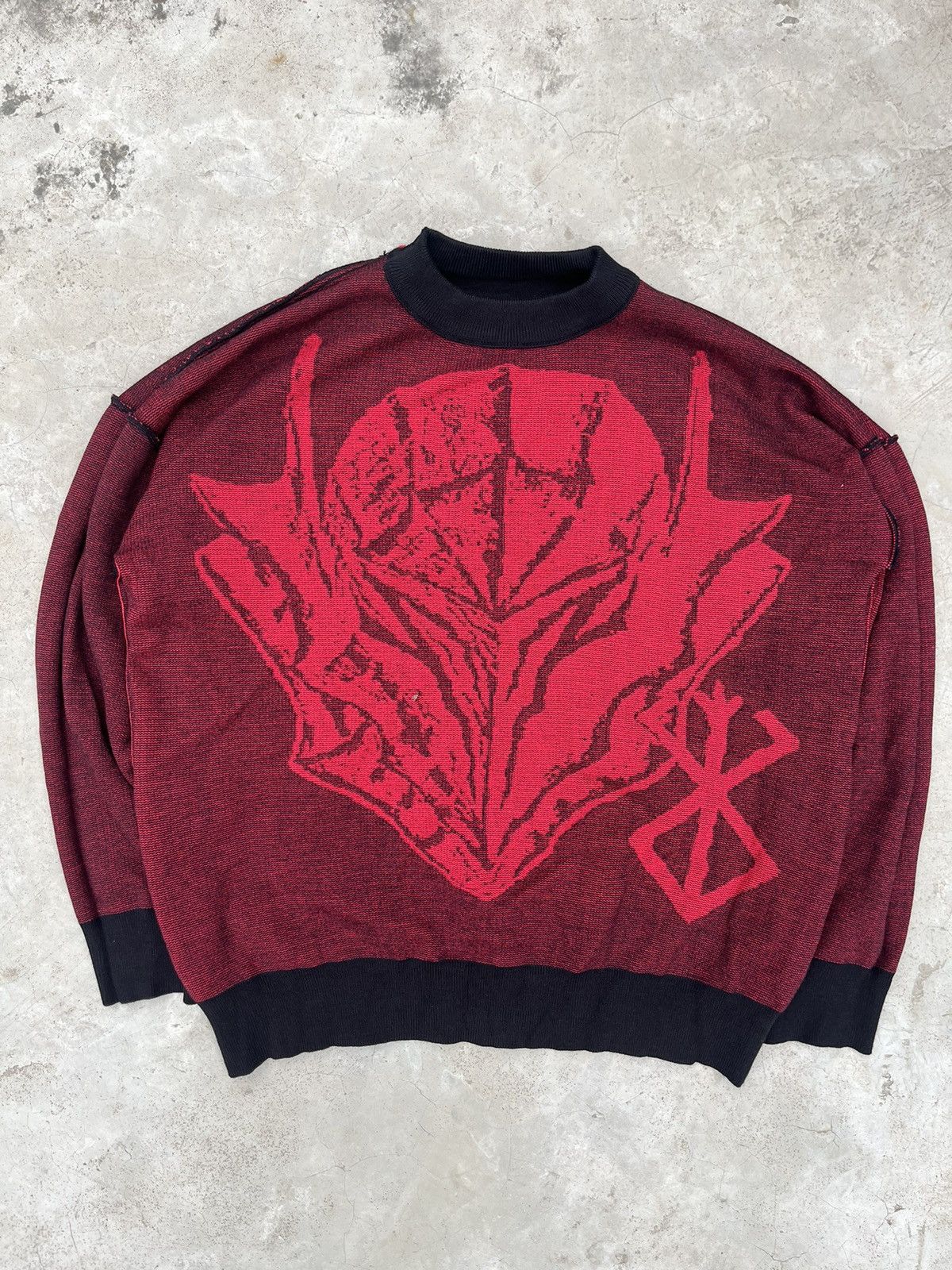 Japanese Brand × Vintage BERSERK KNITTED 👹 Size US M / EU 48-50 / 2 - 6 Thumbnail