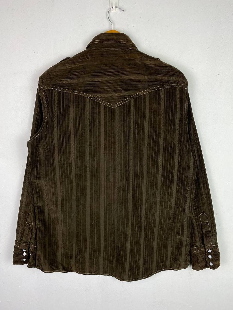 Japanese Brand japanese brand velvet corduroy western jacket nice design Size US L / EU 52-54 / 3 - 8 Thumbnail