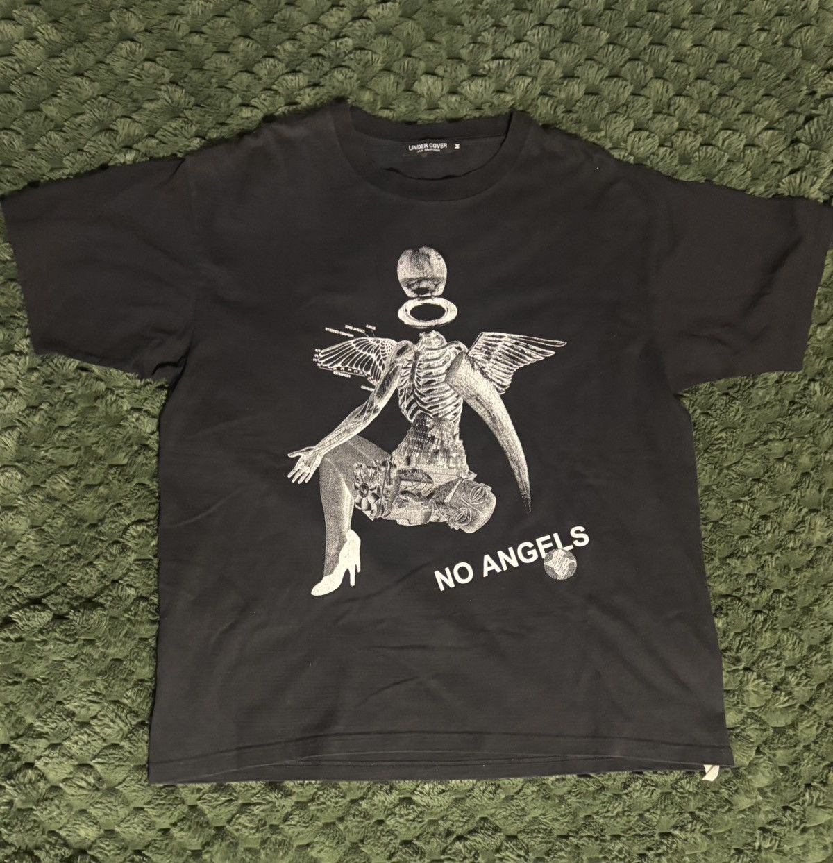 Undercover “No Angels” Black Oversized Boxy Tee size M Size US M / EU 48-50 / 2 - 1 Thumbnail