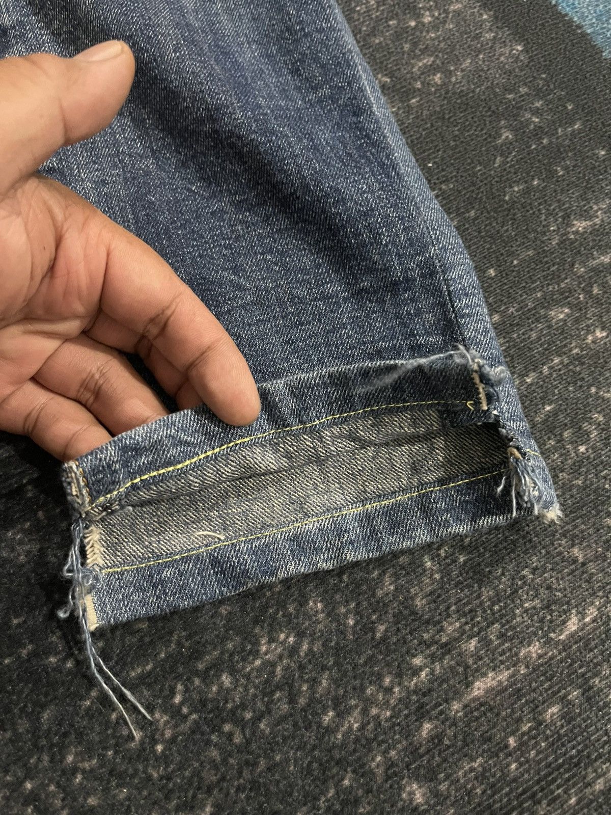 Armani Armani Jeans Distressed Denim Size US 29 - 10 Thumbnail