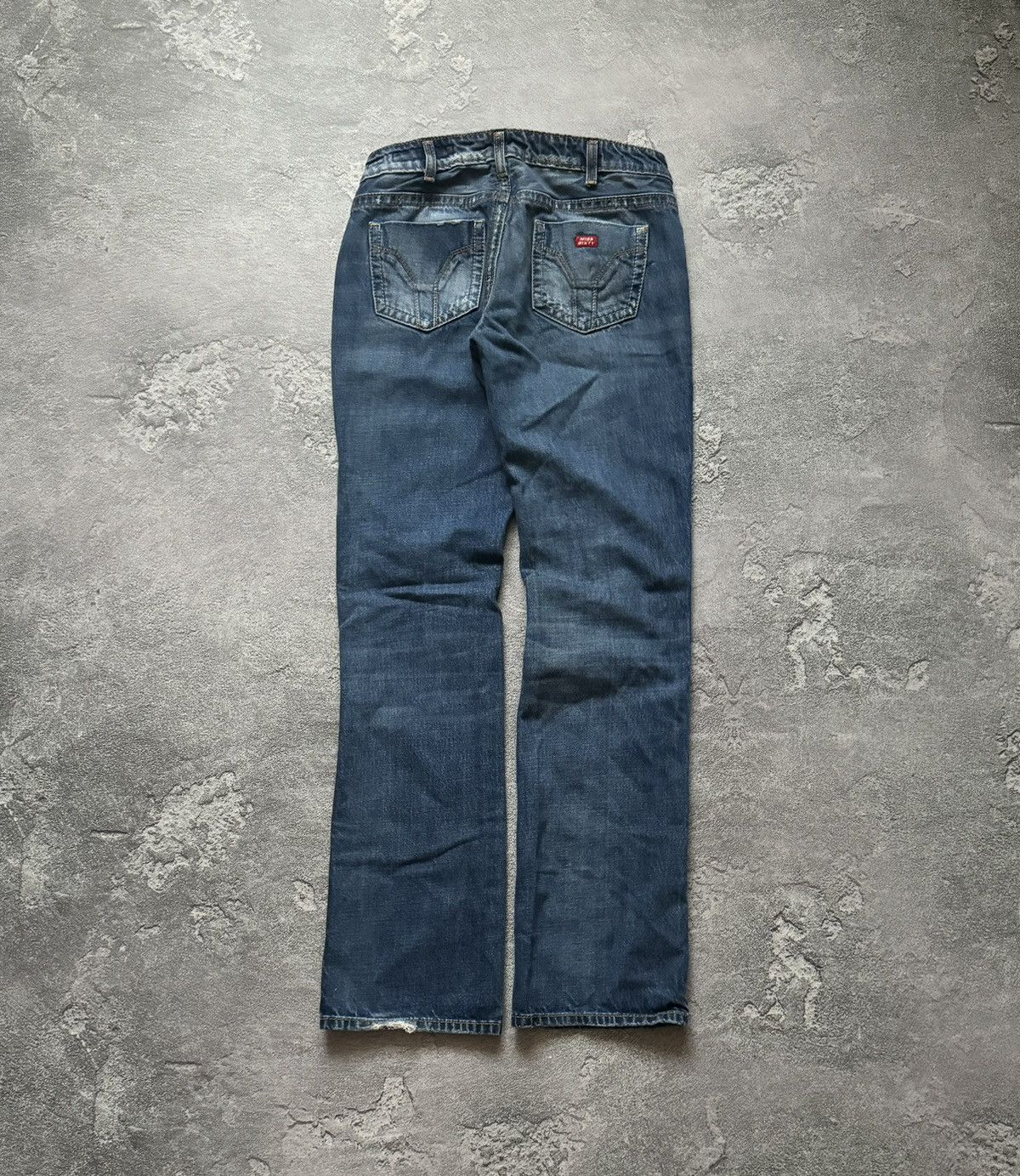 Miss Sixty × Vintage Miss sixty 29 Mary J Wmns Jean pant trouser chino distressed Size 29" - 5 Thumbnail