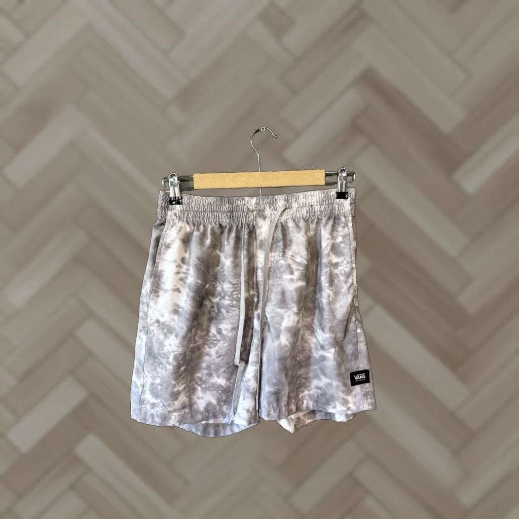 Vans VANS Mens Gray Tie Dye Chino Stretch Fits Shorts Size Small Size US 29 - 1 Thumbnail