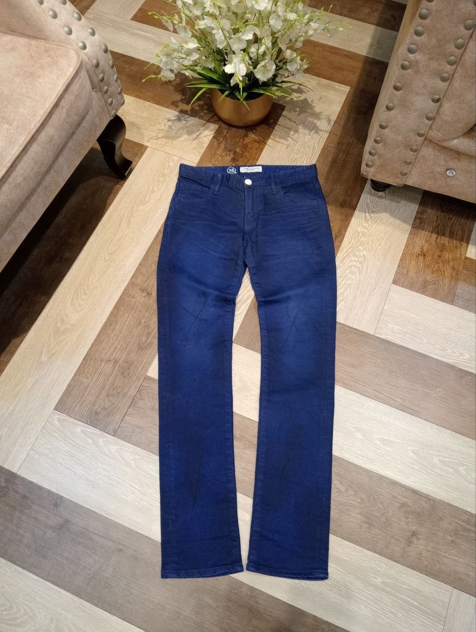 Vanquish VANQUISH JAPAN WASHED BLUE PANTS Size US 28 / EU 44 - 1 Thumbnail