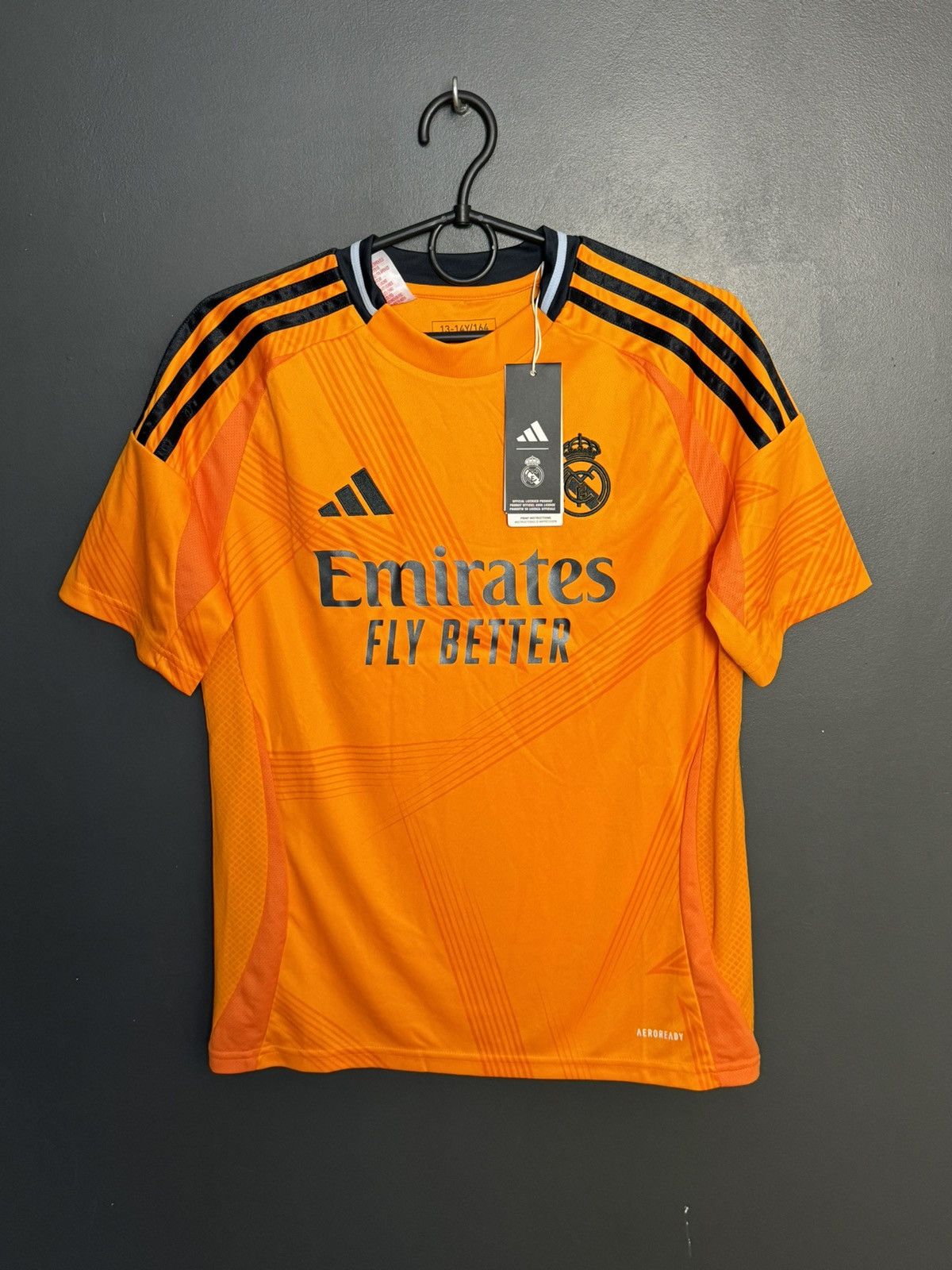 Adidas KIDS New Real Madrid 24/25 Away Bellingham Football Jersey Size US XS / EU 42 / 0 - 2 Thumbnail